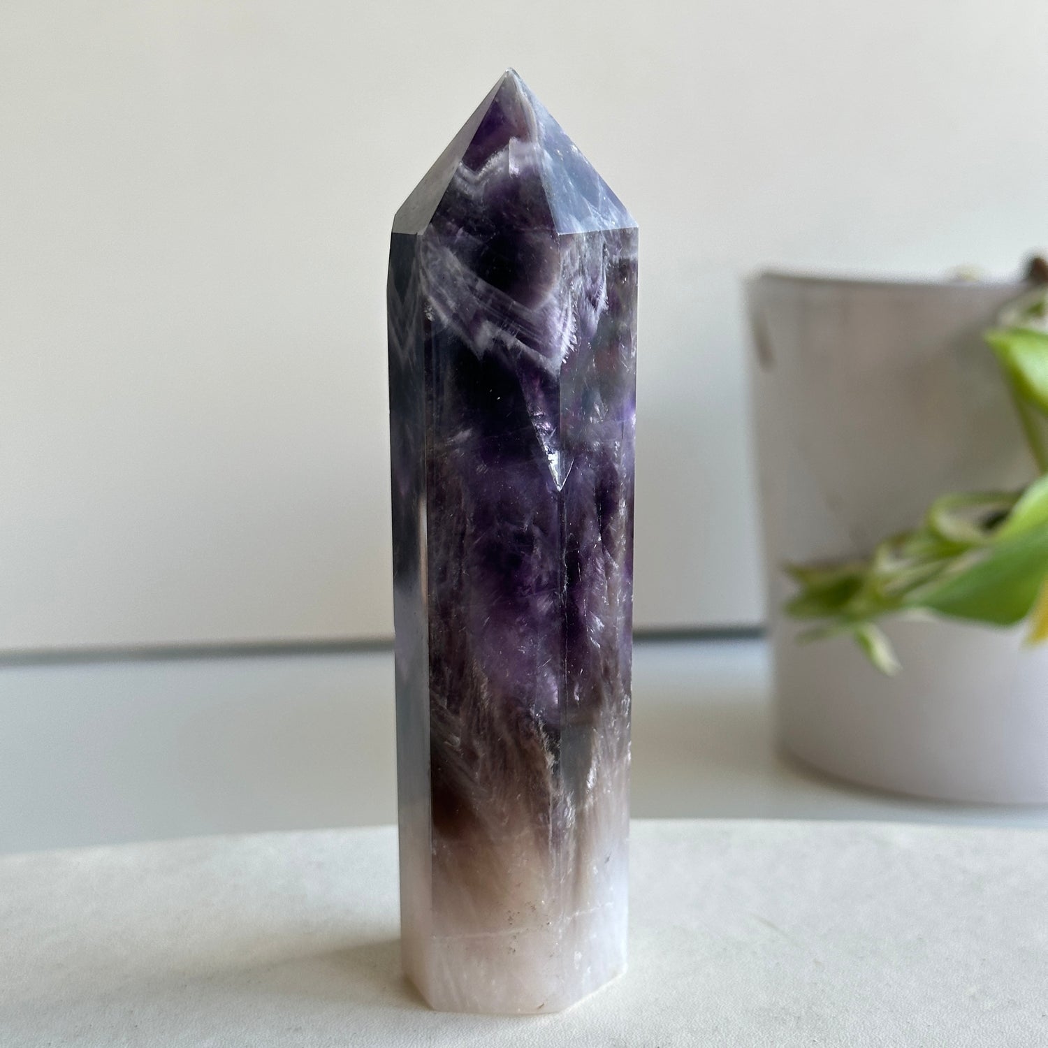 Chevron Amethyst Generator 11.3cm