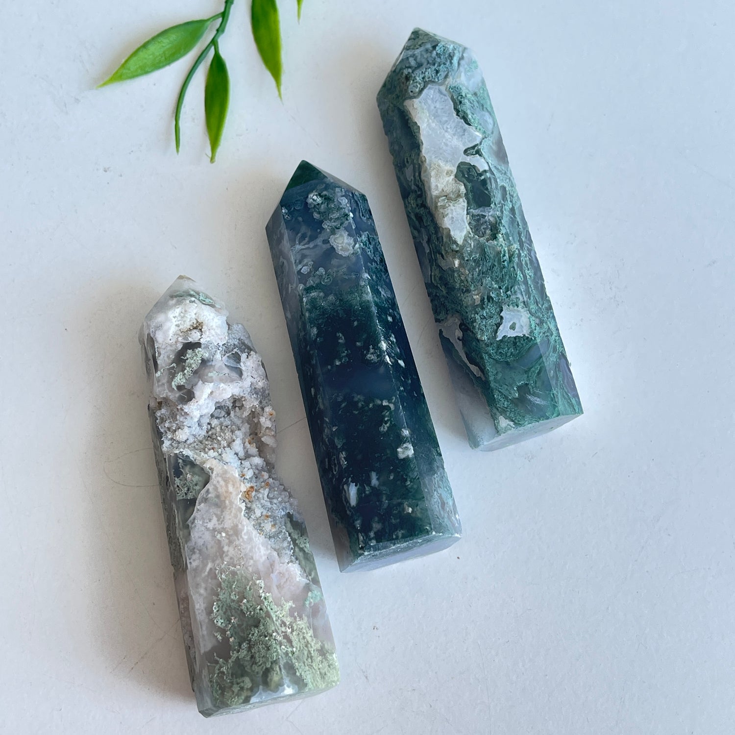 Moss Agate Generator Assorted Small