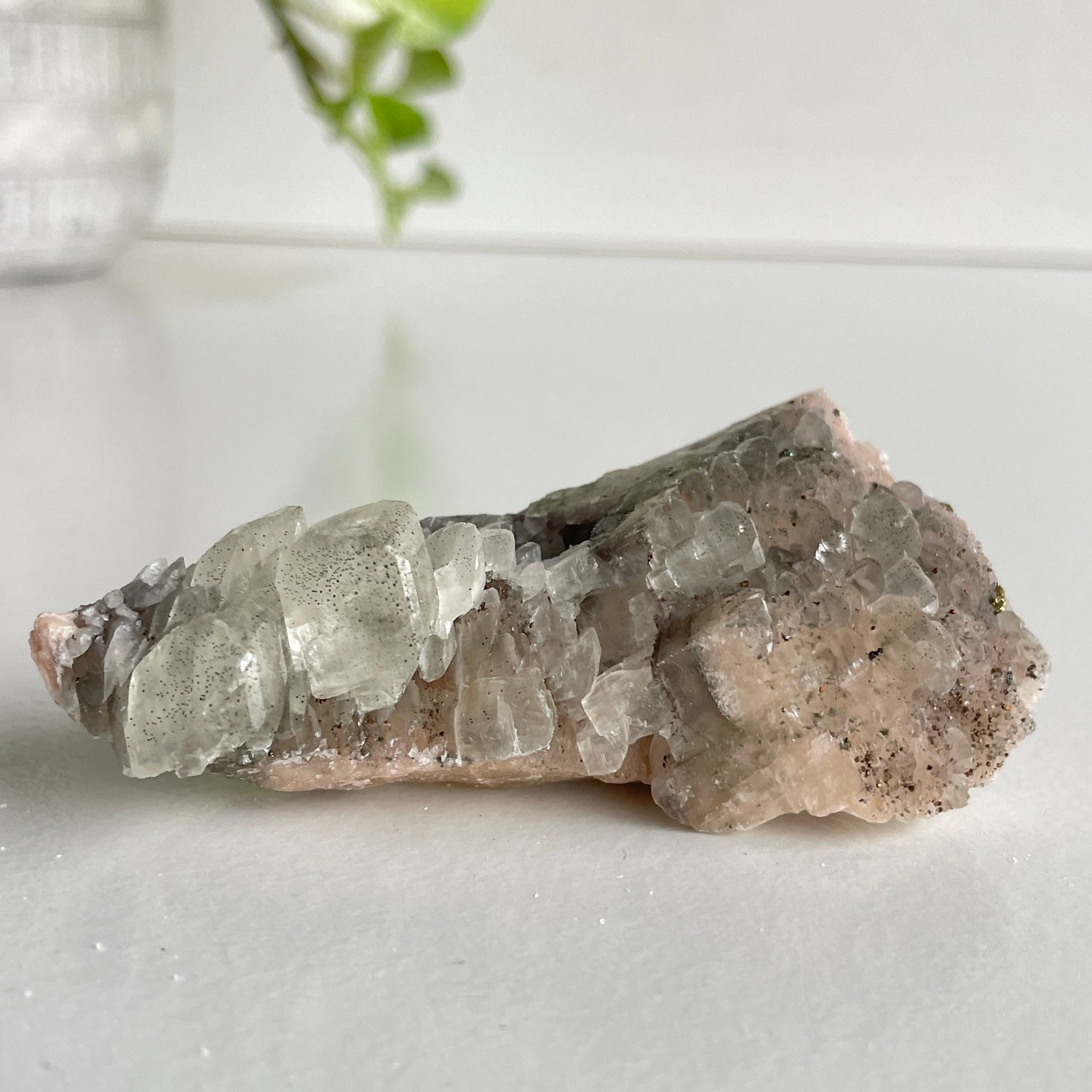 Calcite & Pyrite Cluster 96g