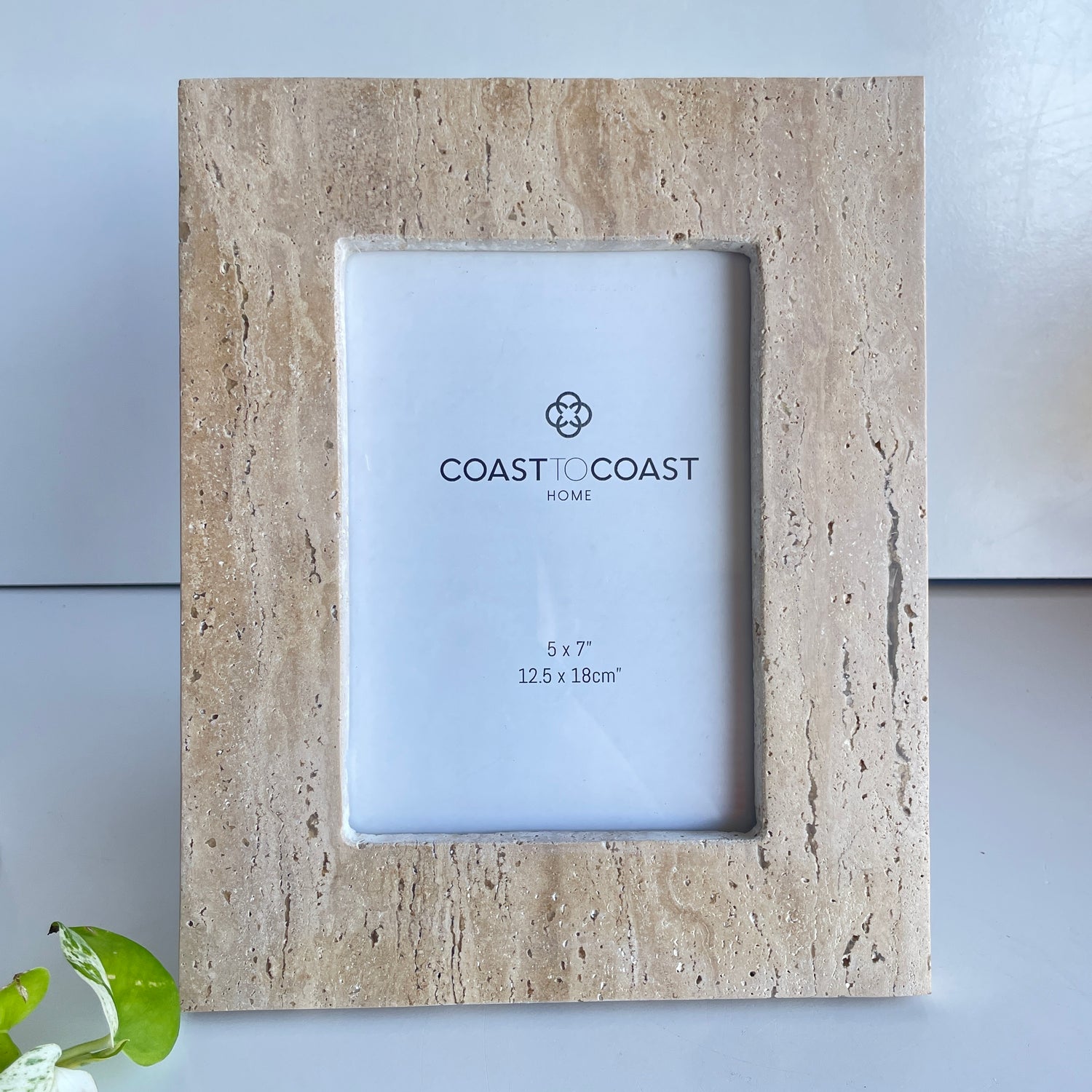 Len Travertine 5x7 Photo Frame FP1928