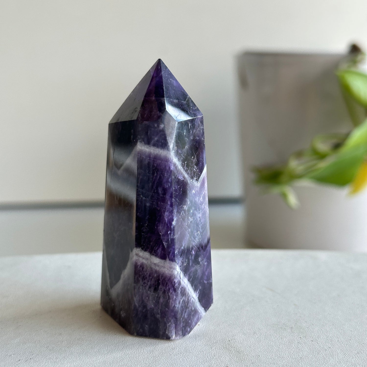 Chevron Amethyst Generator 7cm