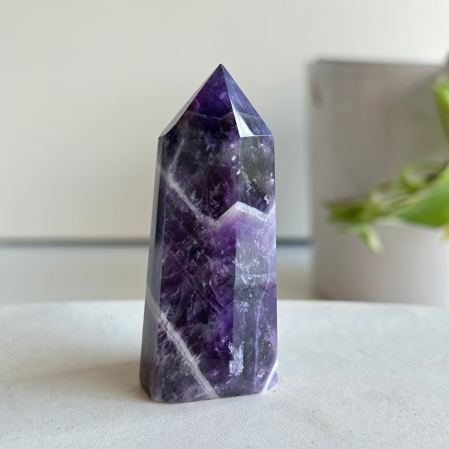 Chevron Amethyst Generator 7cm