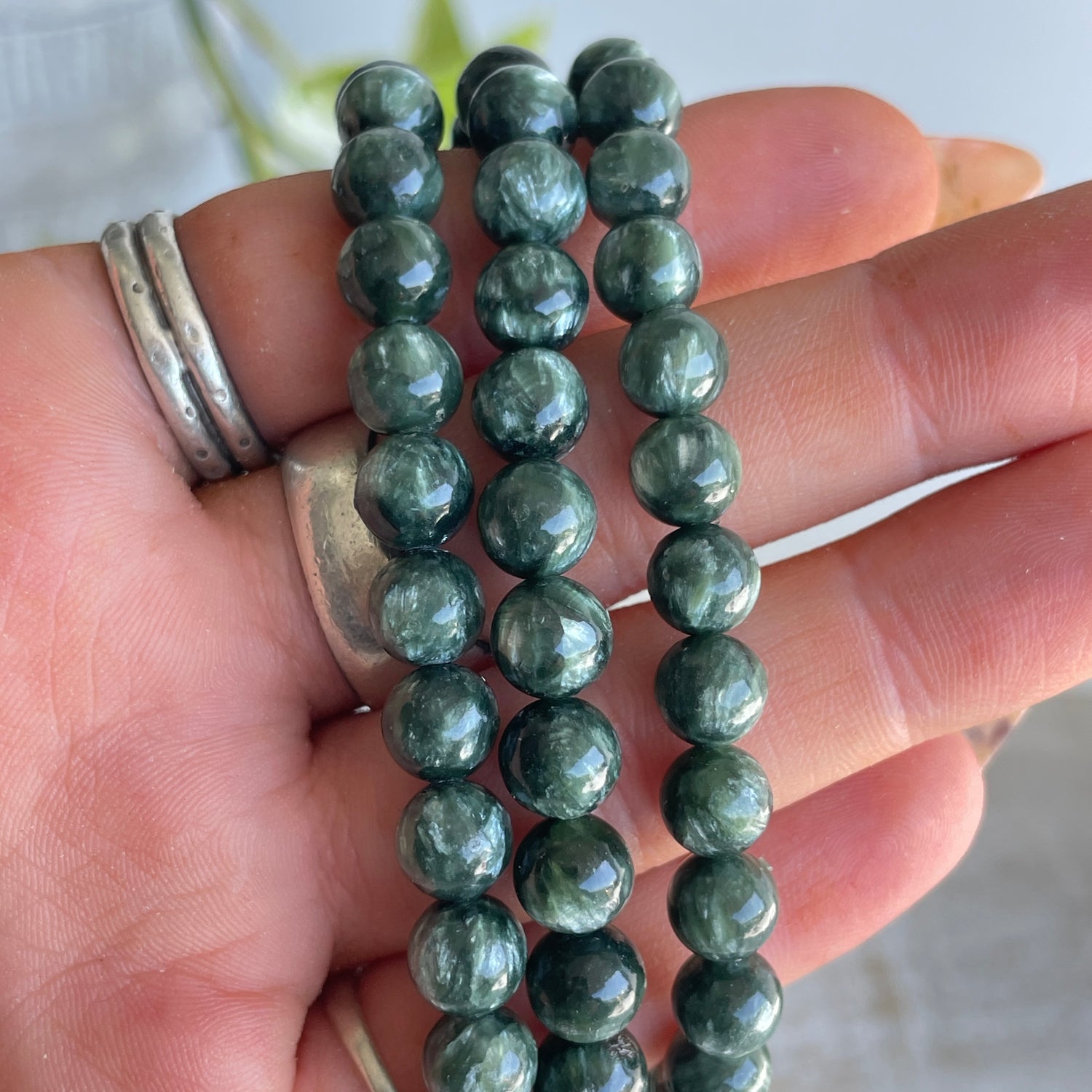 Seraphinite Med Bracelet