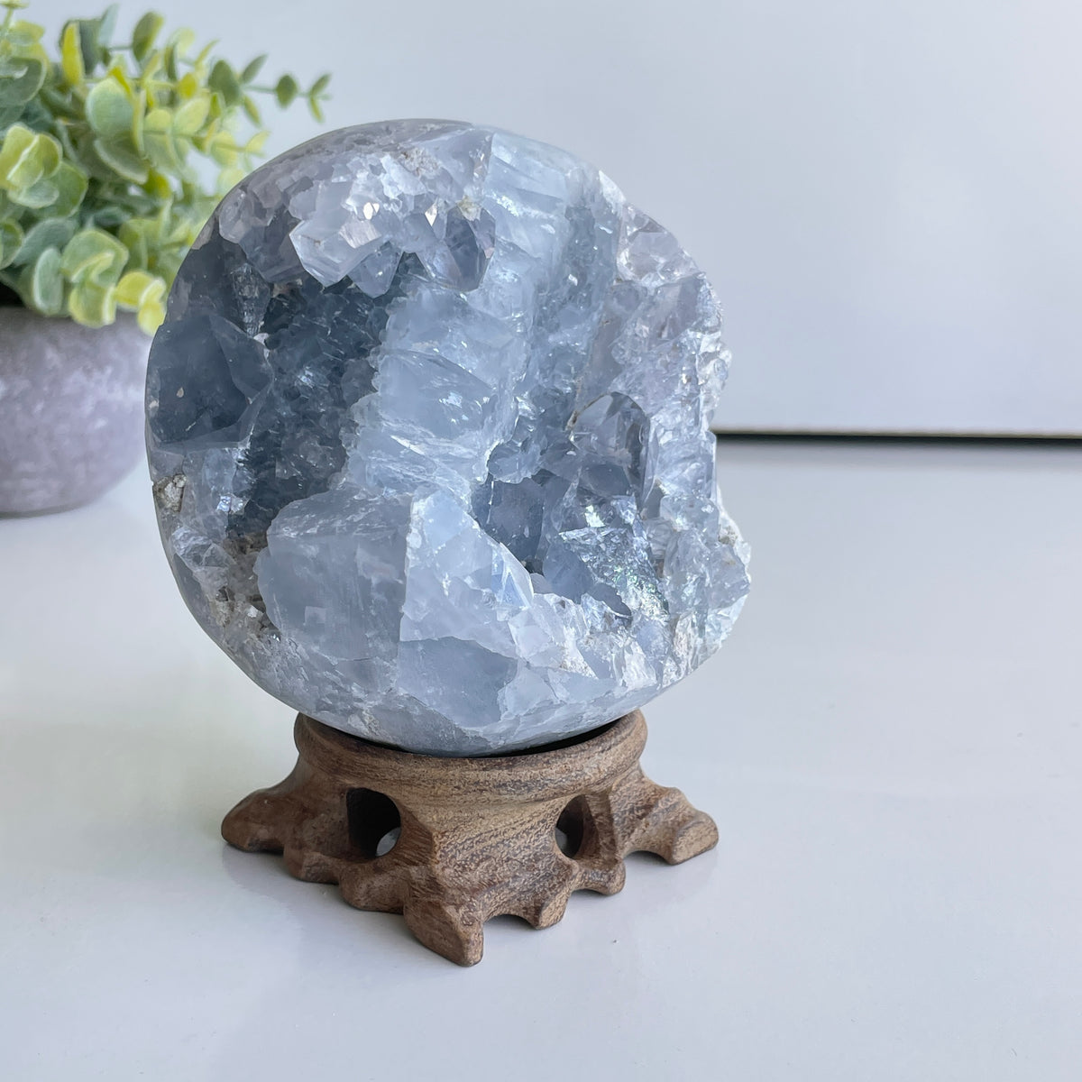 Celestite Sphere 1.496kg