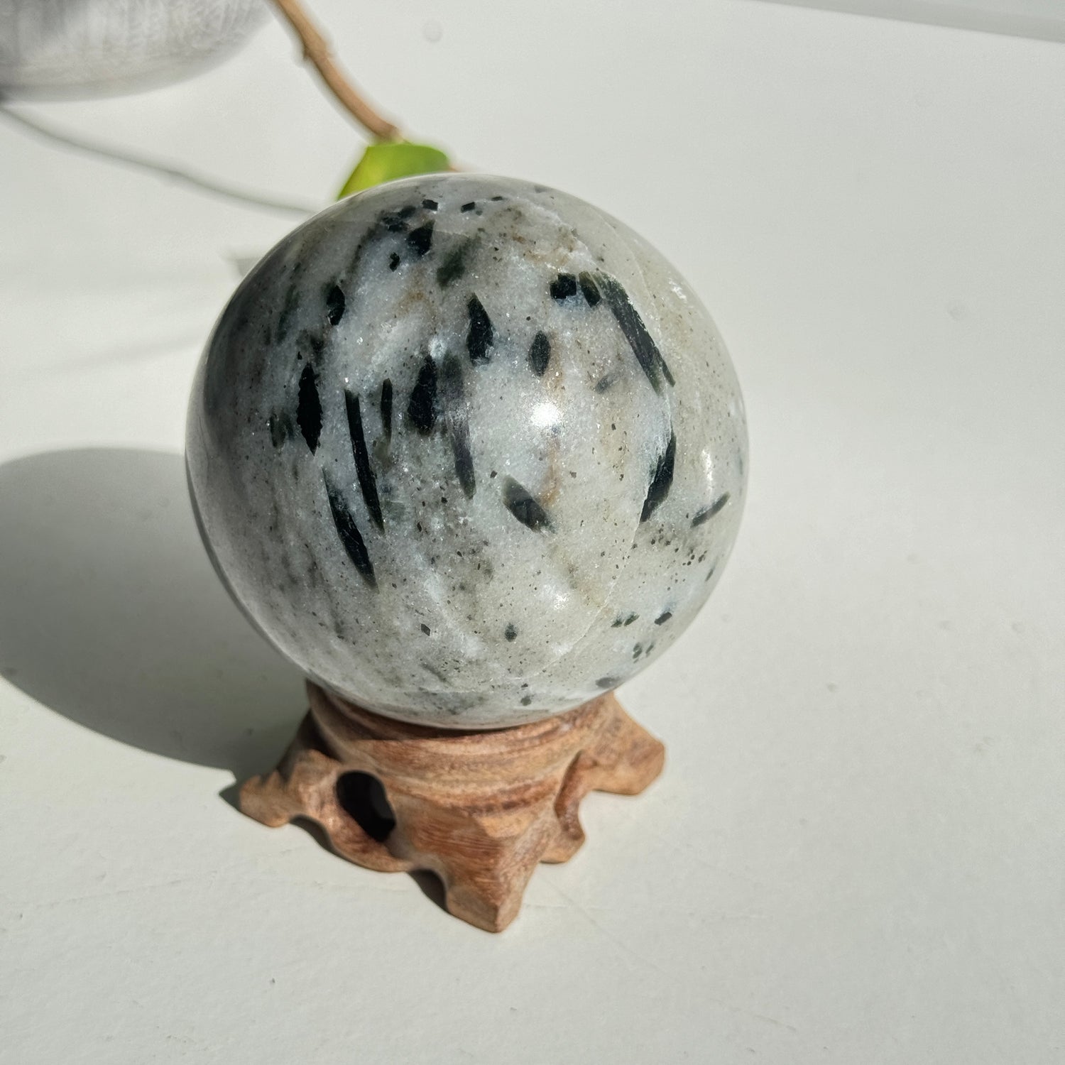 Green Tourmaline Sphere 6.8cm