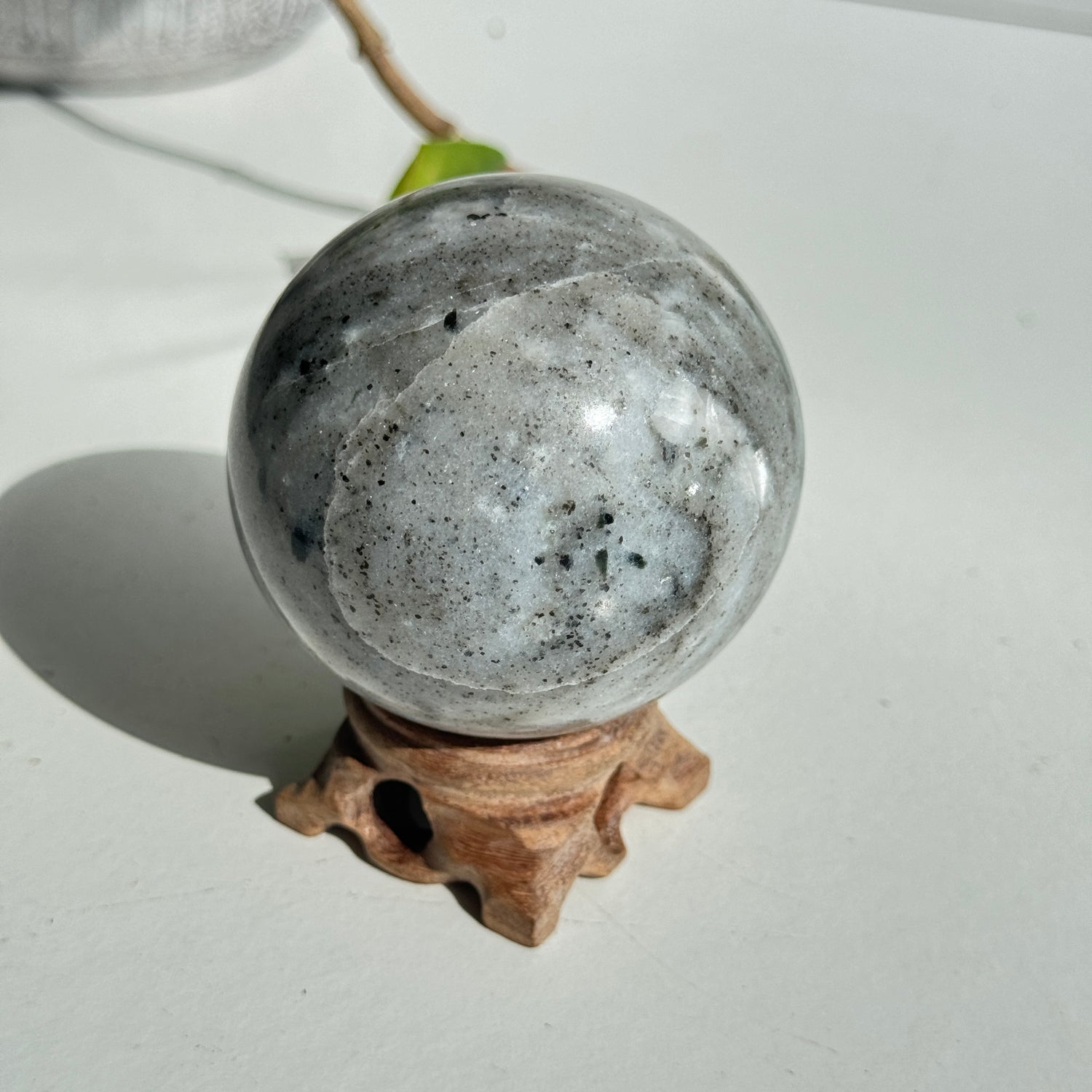 Green Tourmaline Sphere 6.8cm