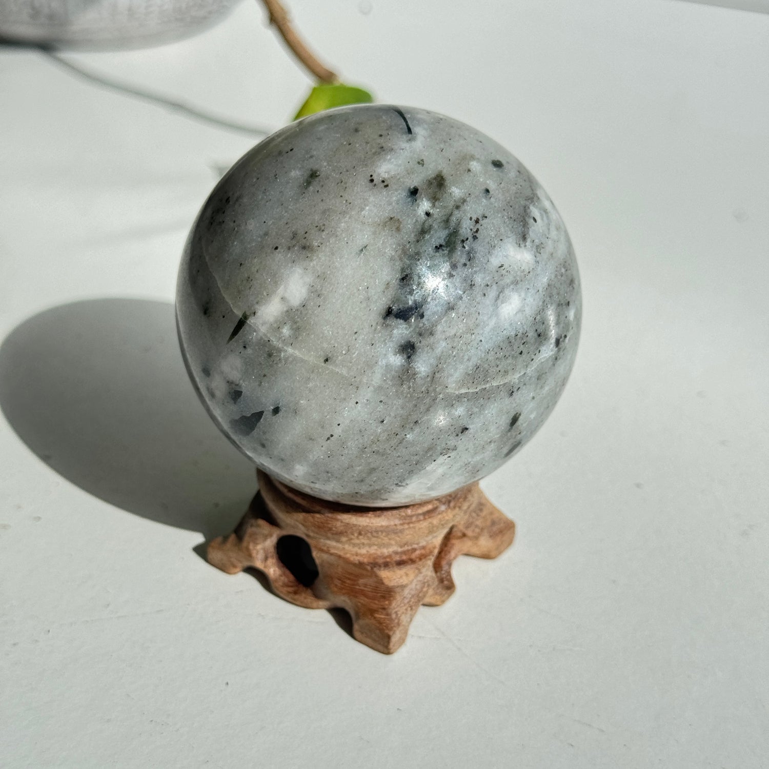Green Tourmaline Sphere 6.8cm