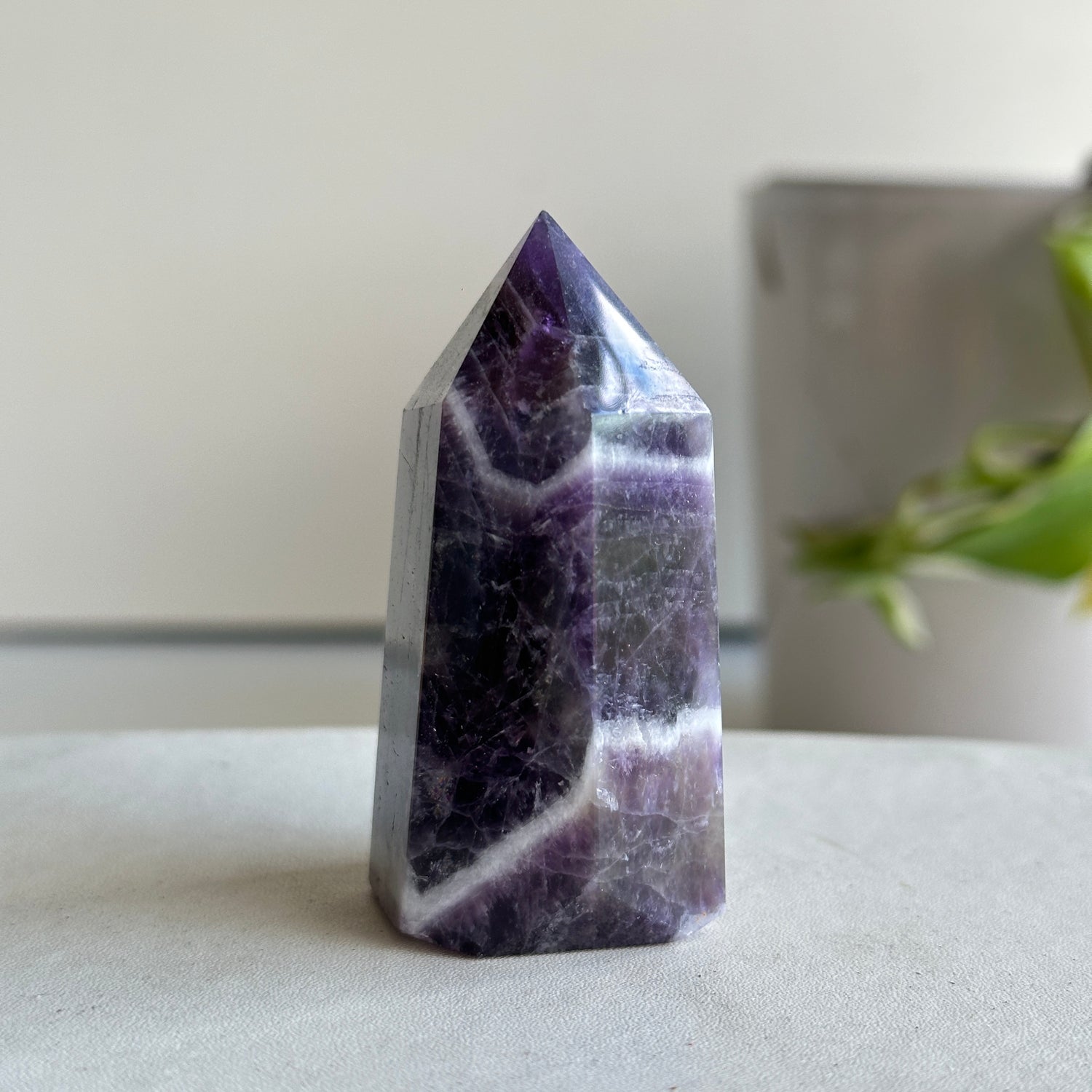 Chevron Amethyst Generator 6.2cm