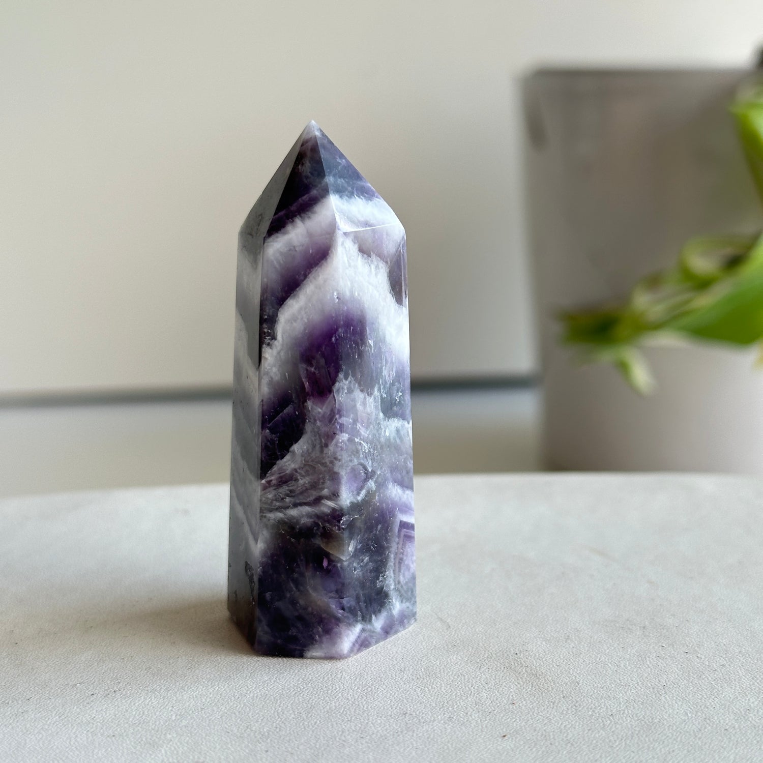 Chevron Amethyst Generator 6.5cm