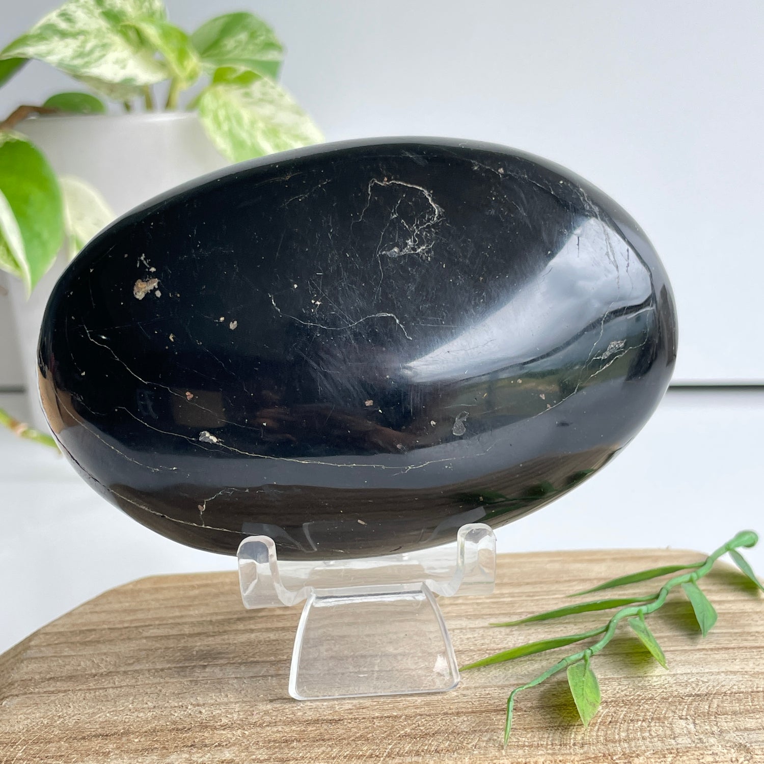 Black Tourmaline Freeform 11.7cm