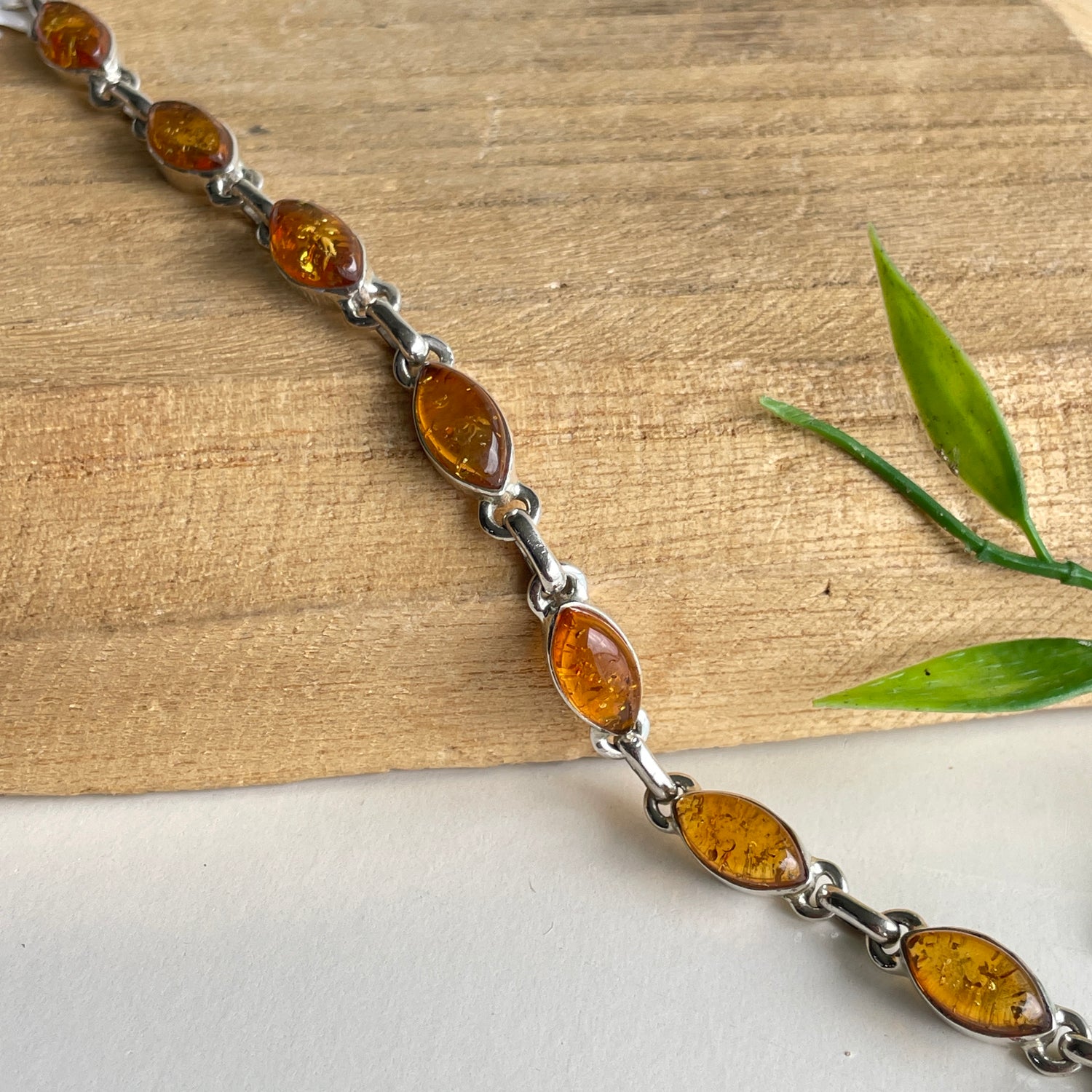 Amber Marquise Bracelet