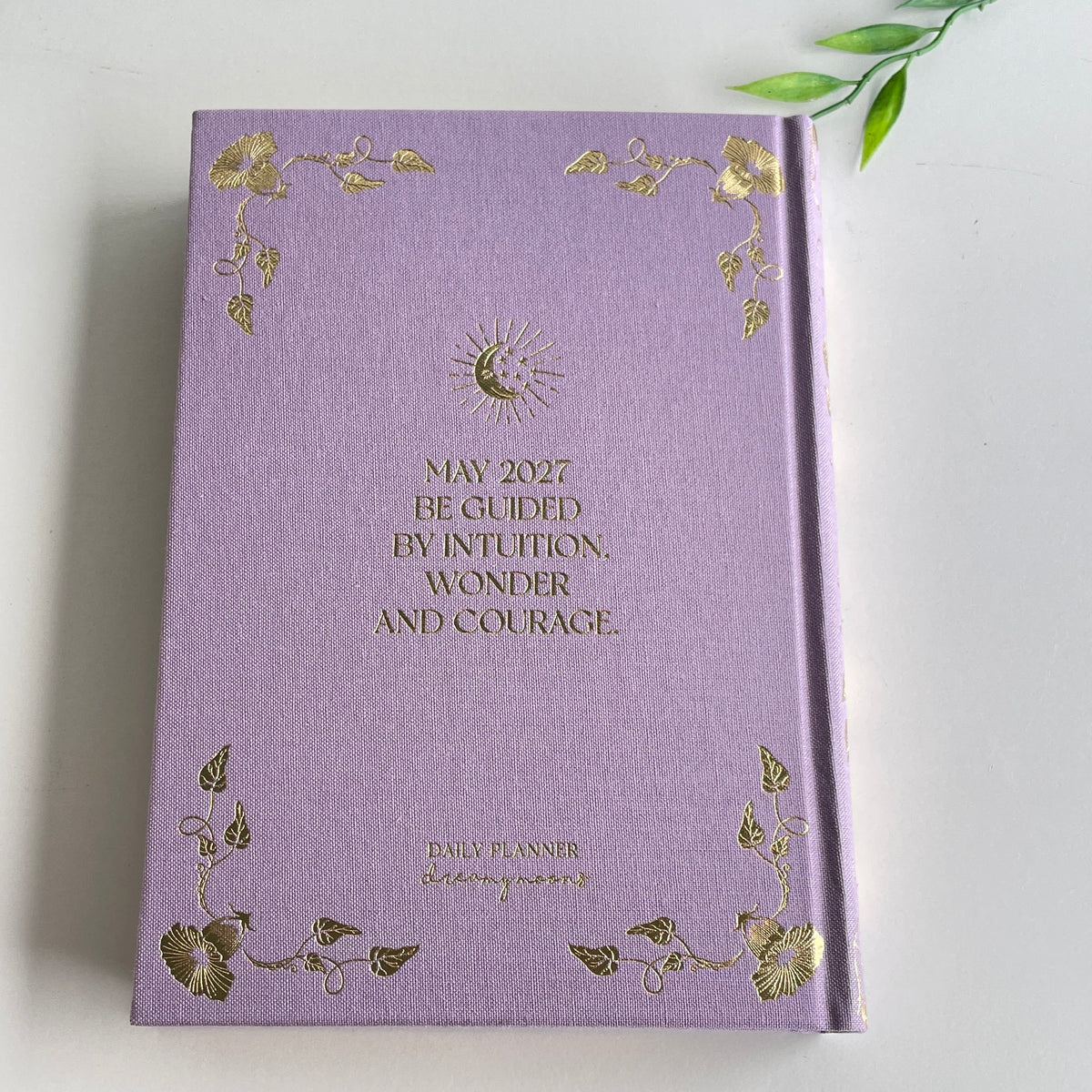 Dreamymoons 2027 Daily Planner Lilac