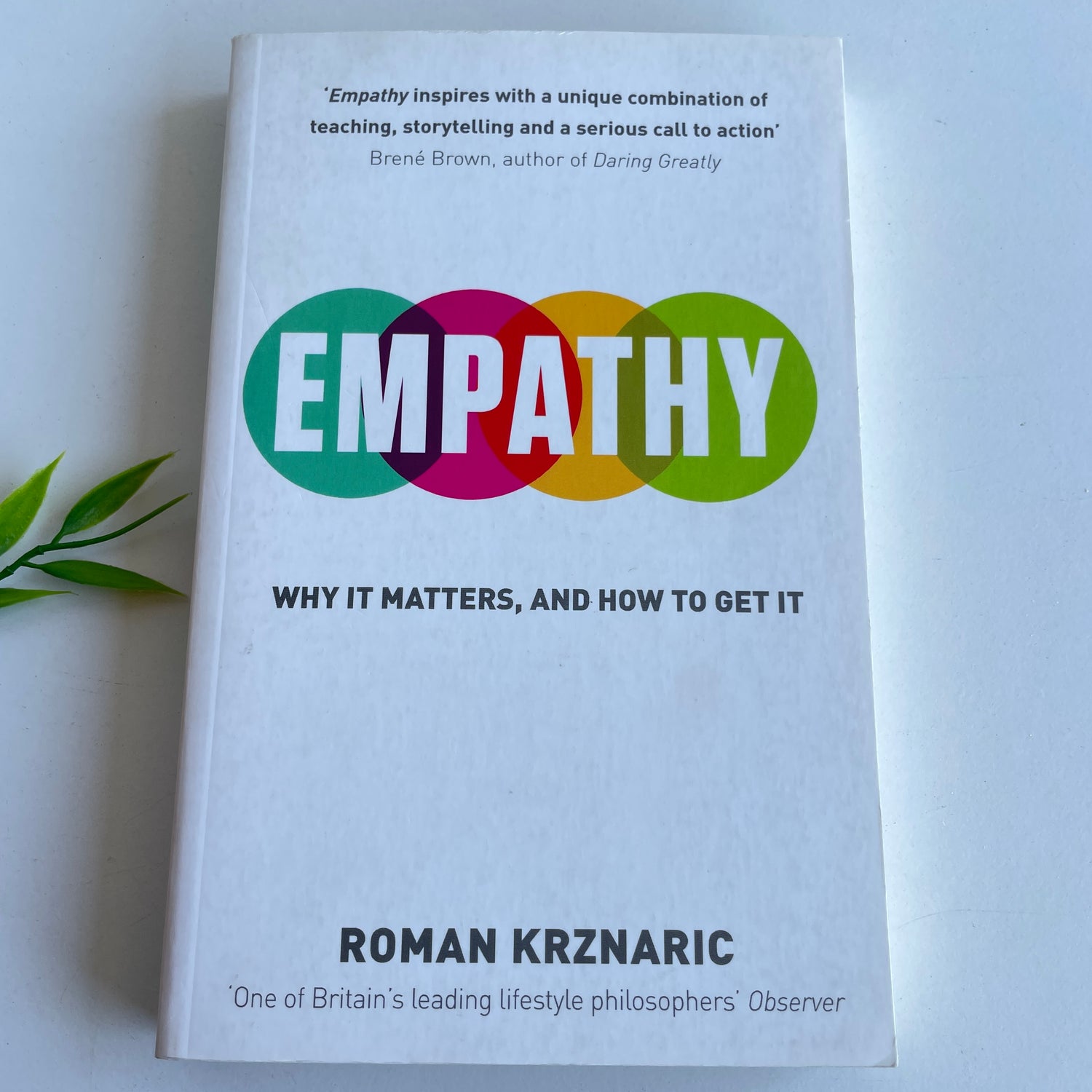 Empathy Why it Matters Roman Krznaric