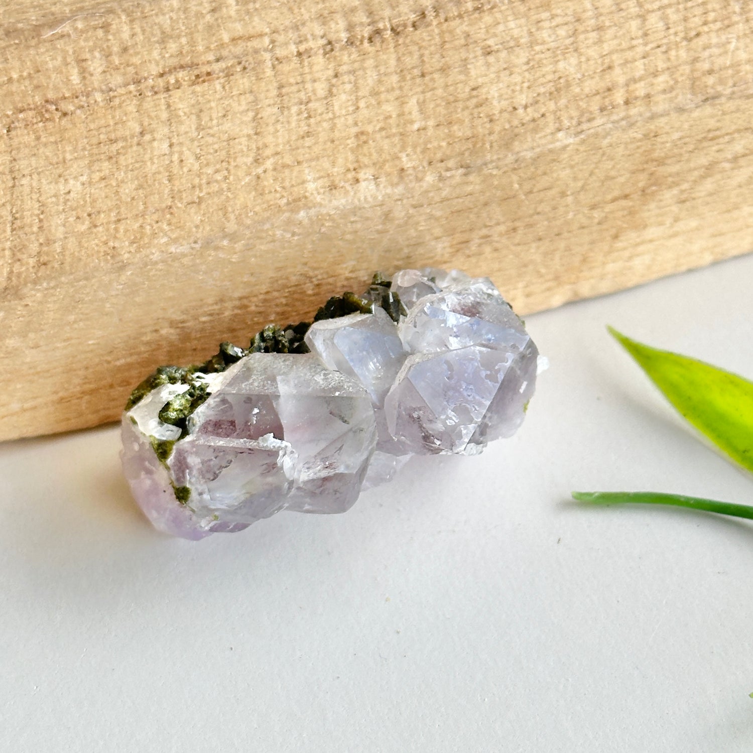 Epidote & Quartz Cluster 14g