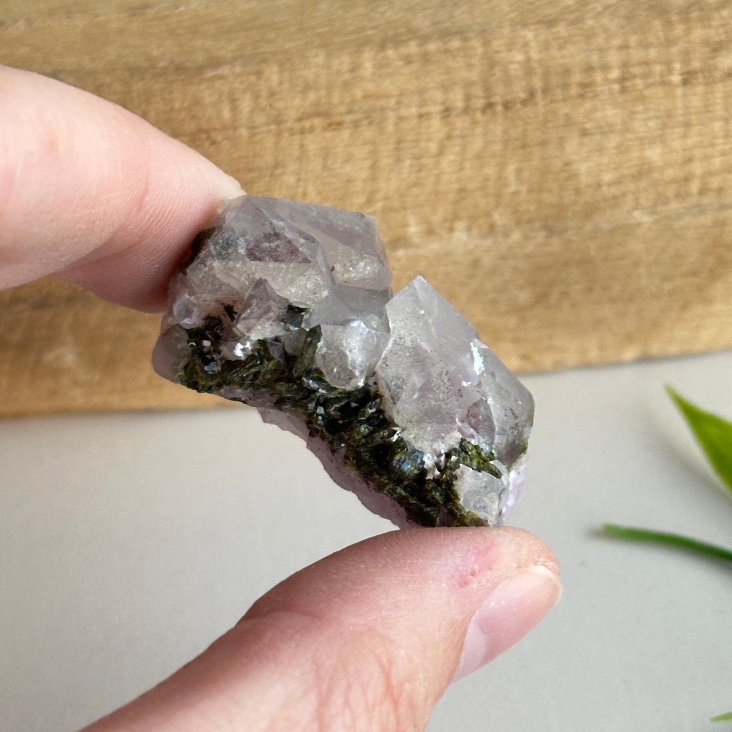 Epidote & Quartz Cluster 14g