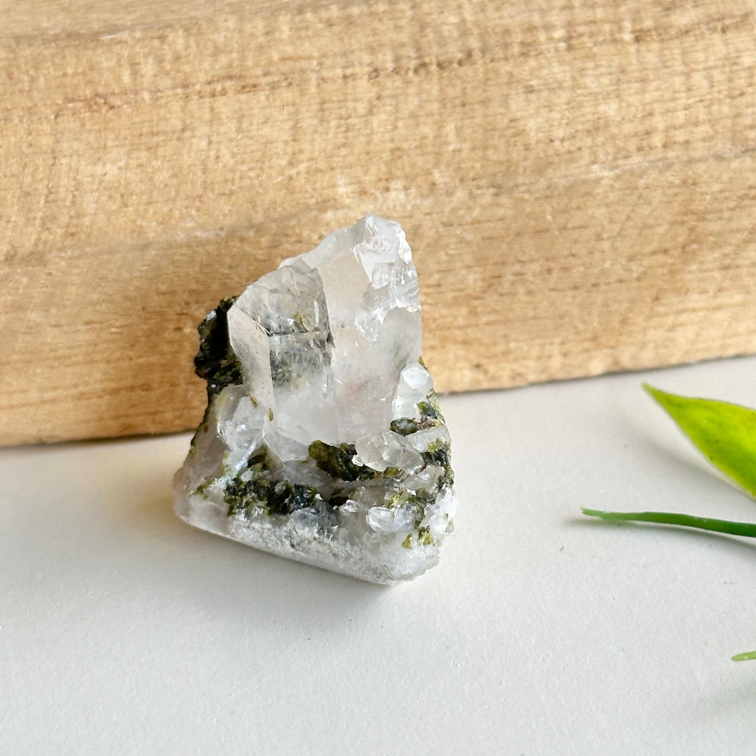 Epidote & Quartz Cluster 12g