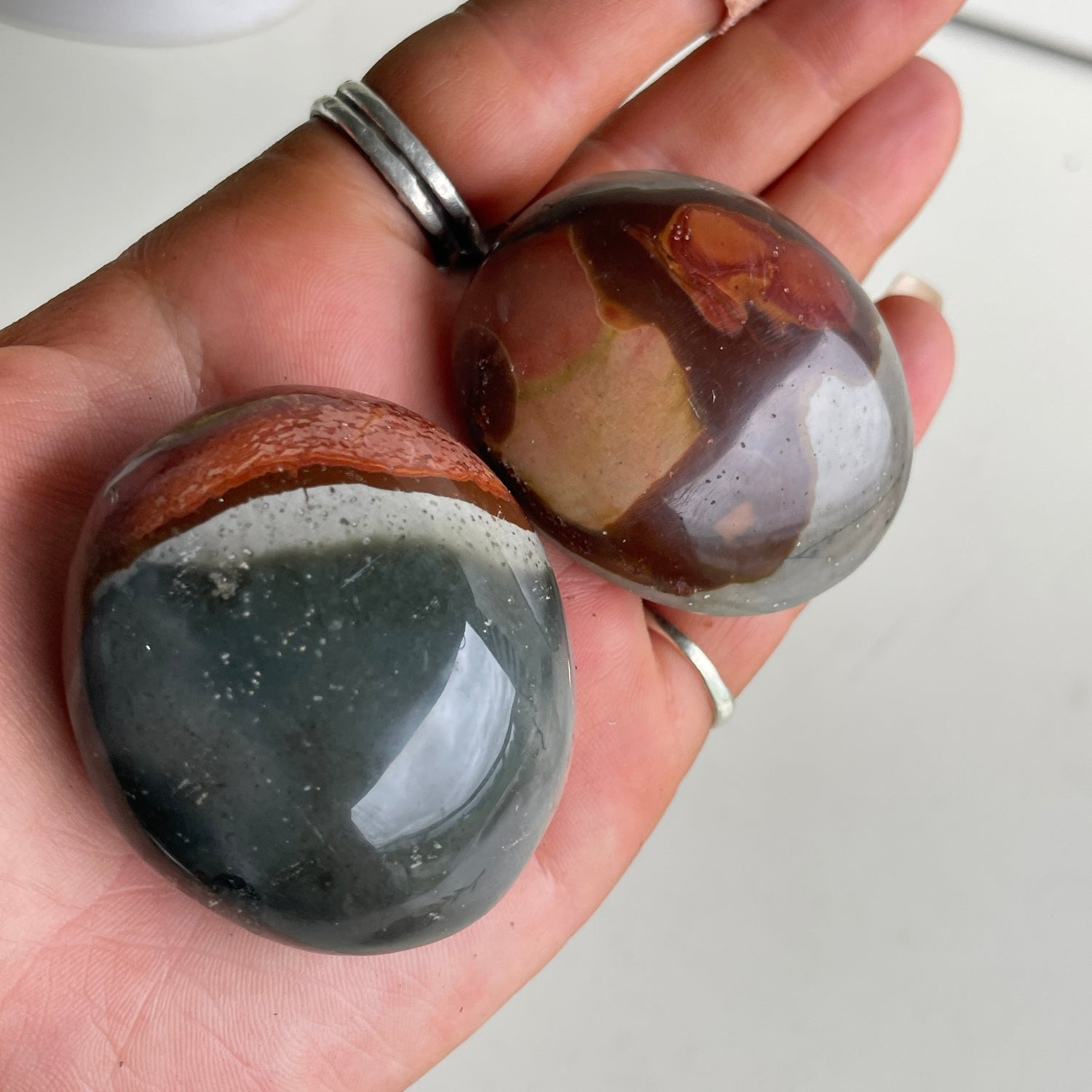 Polychrome Jasper Palmstone Sml