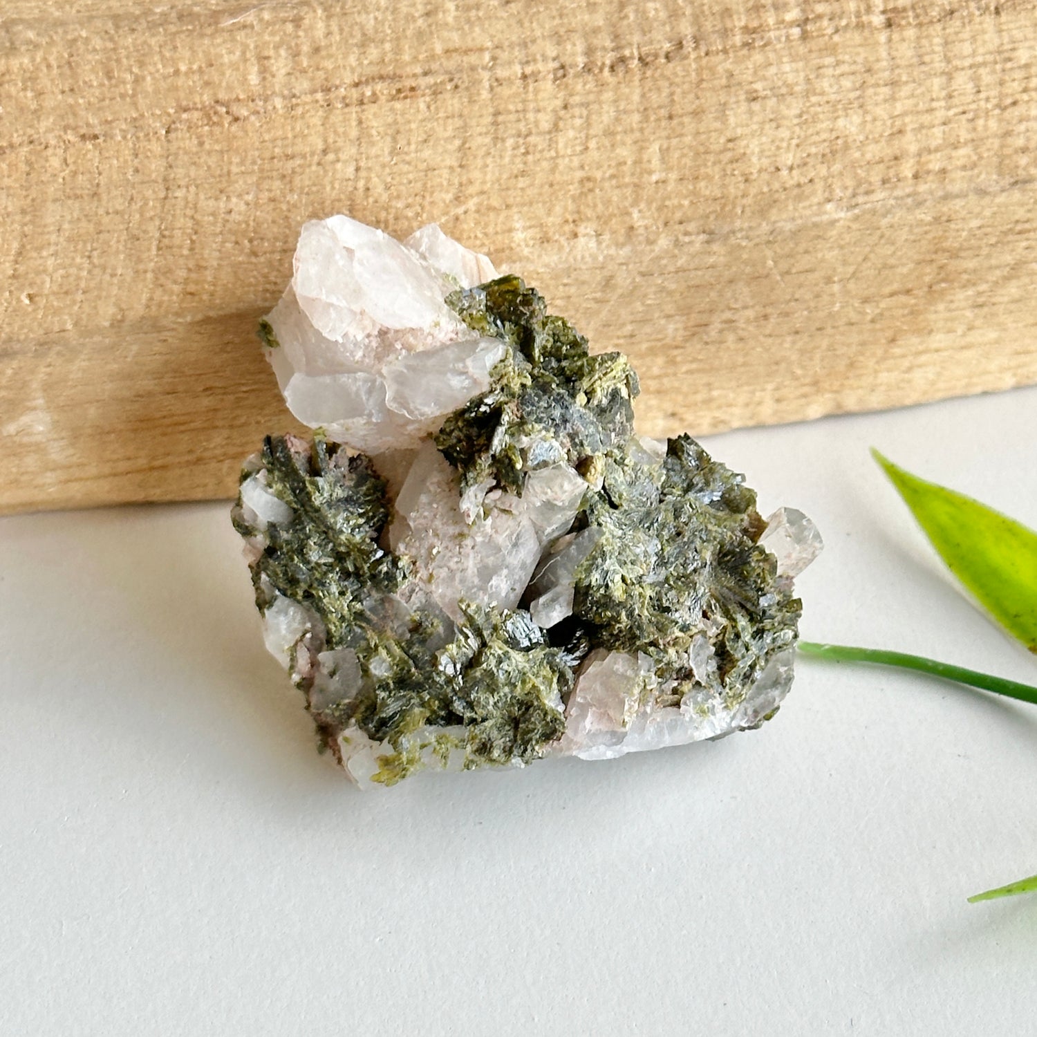 Epidote & Quartz Cluster 20g