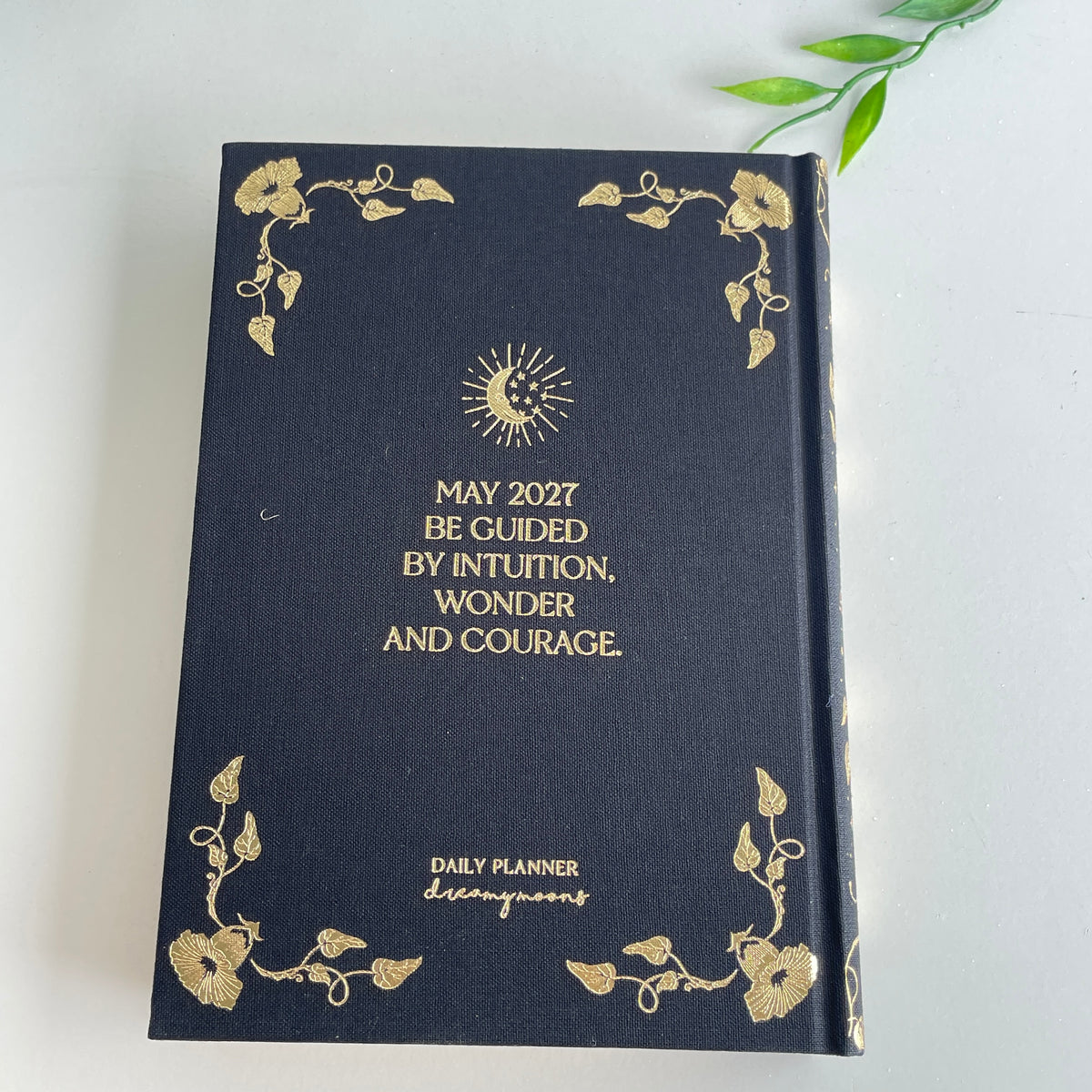 Dreamymoons 2027 Daily Planner Black