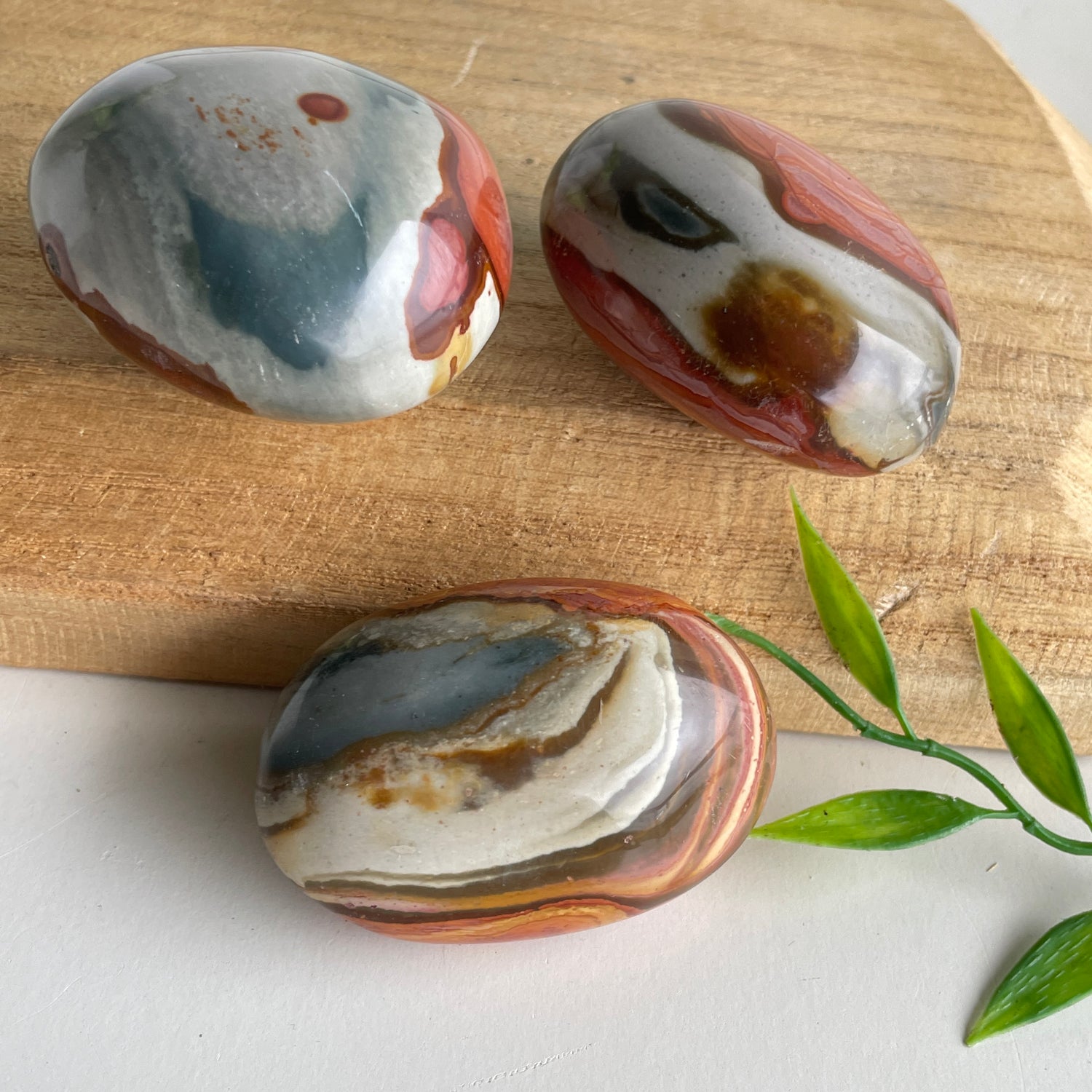 Polychrome Jasper Palmstone Lge