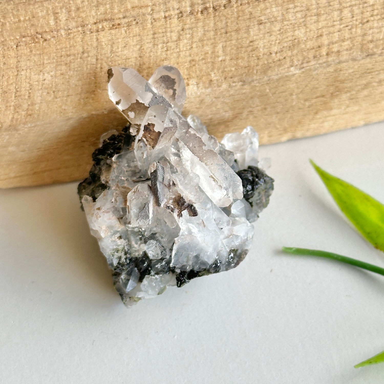 Epidote & Quartz Cluster 22g