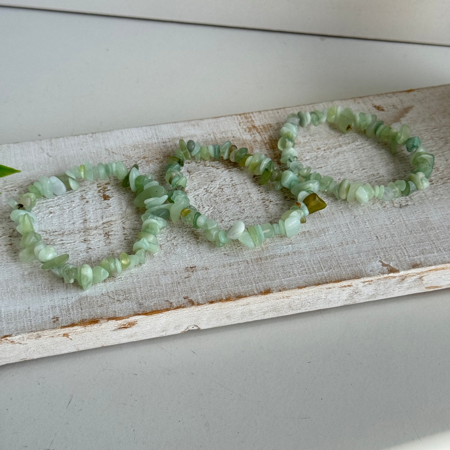 New Jade Chip Bracelet