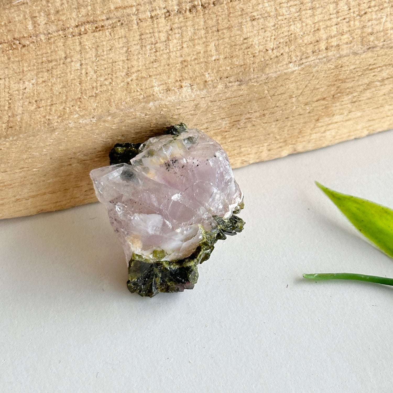 Epidote & Quartz Cluster 8g