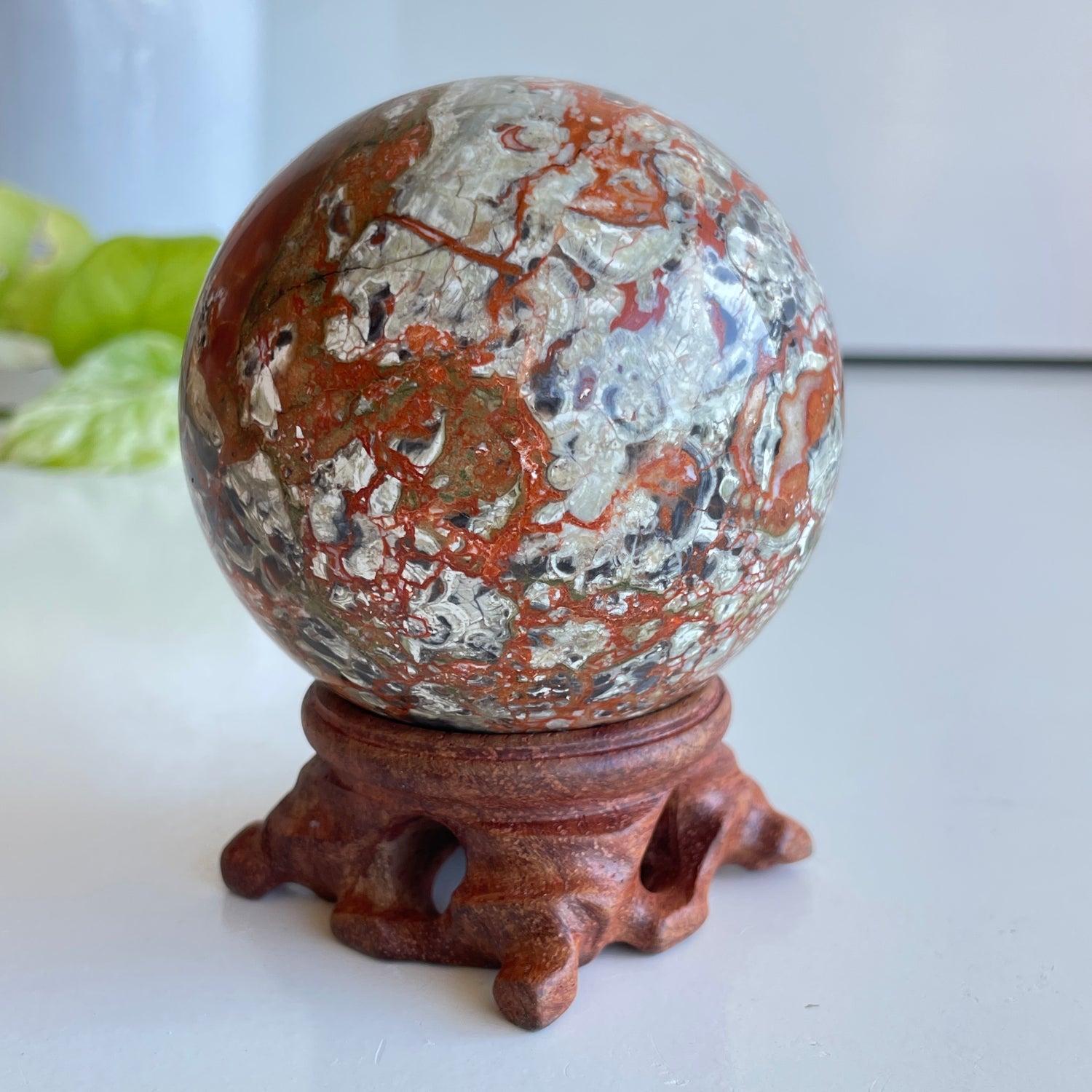 Money Agate Sphere 7.2cm