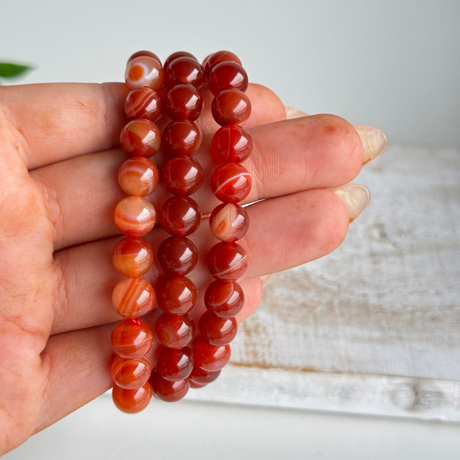 Carnelian Med Bracelet