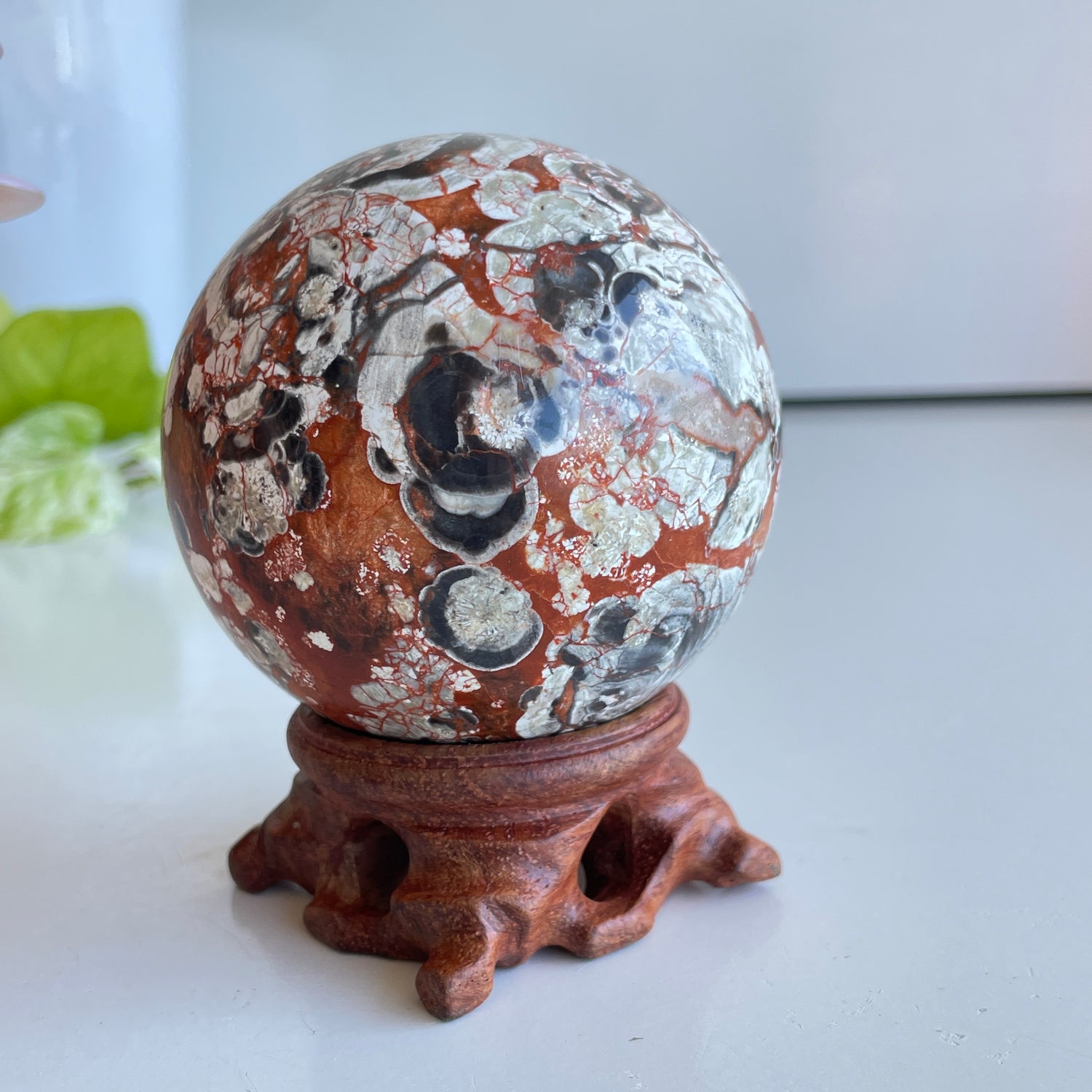 Money Agate Sphere 7.2cm
