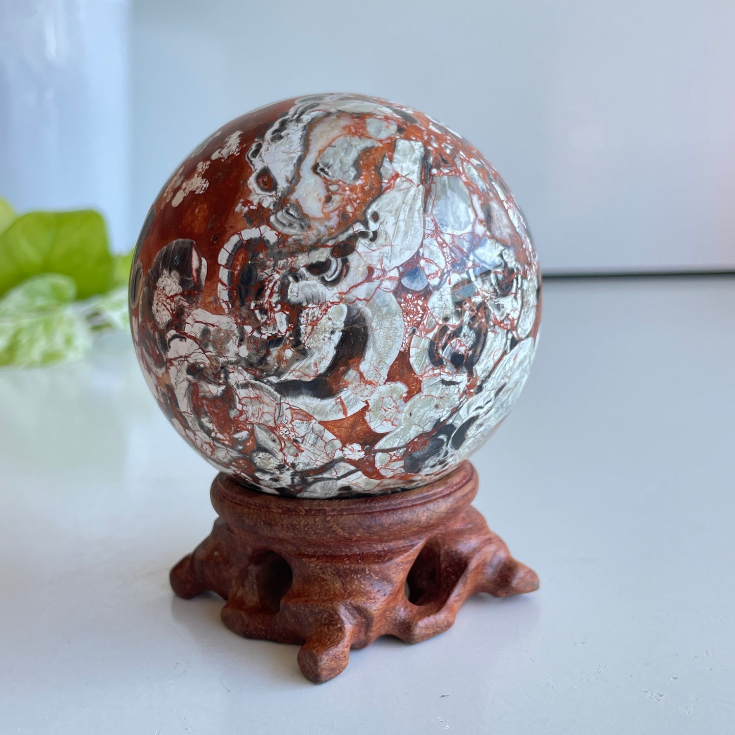 Money Agate Sphere 7.2cm