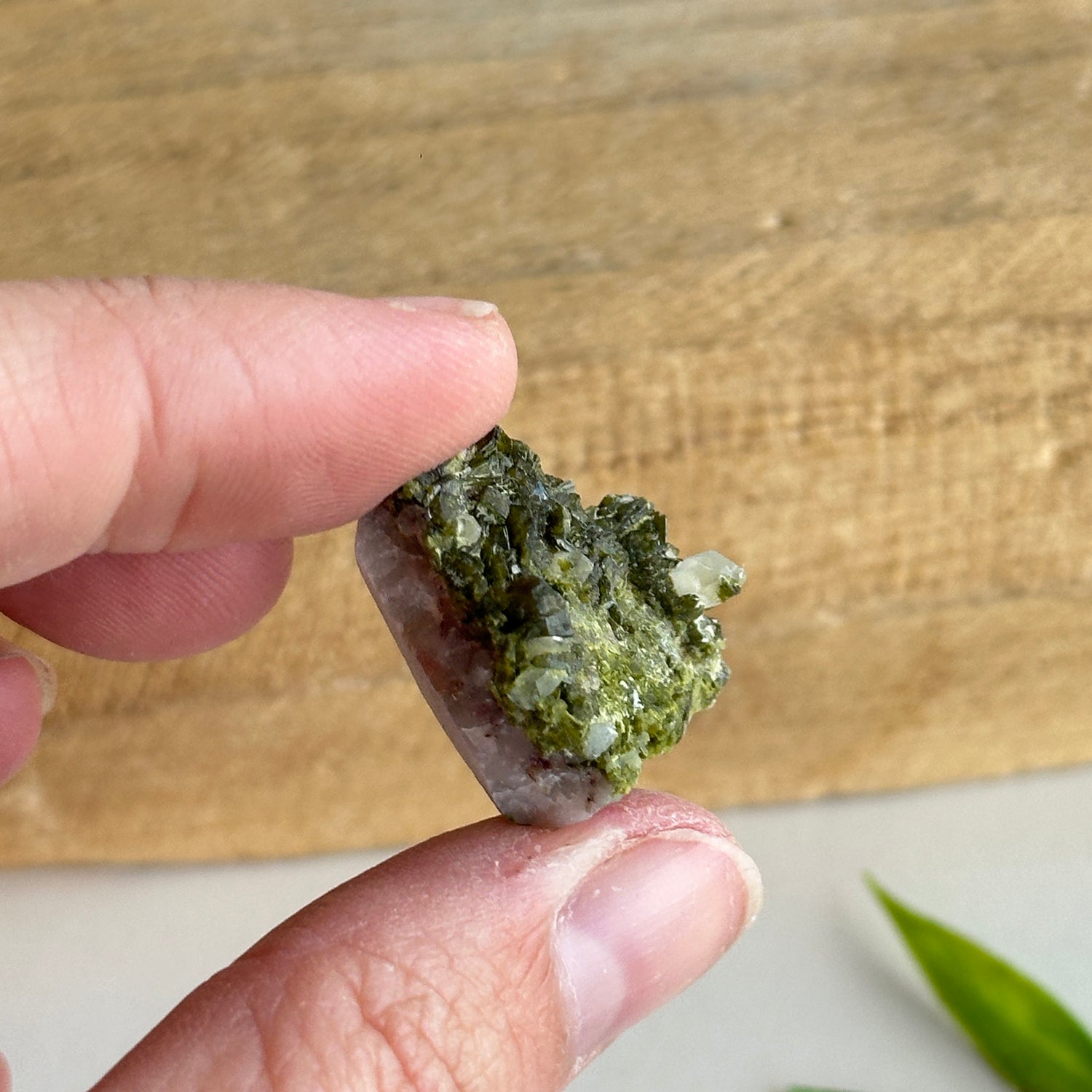 Epidote & Quartz Cluster 6g