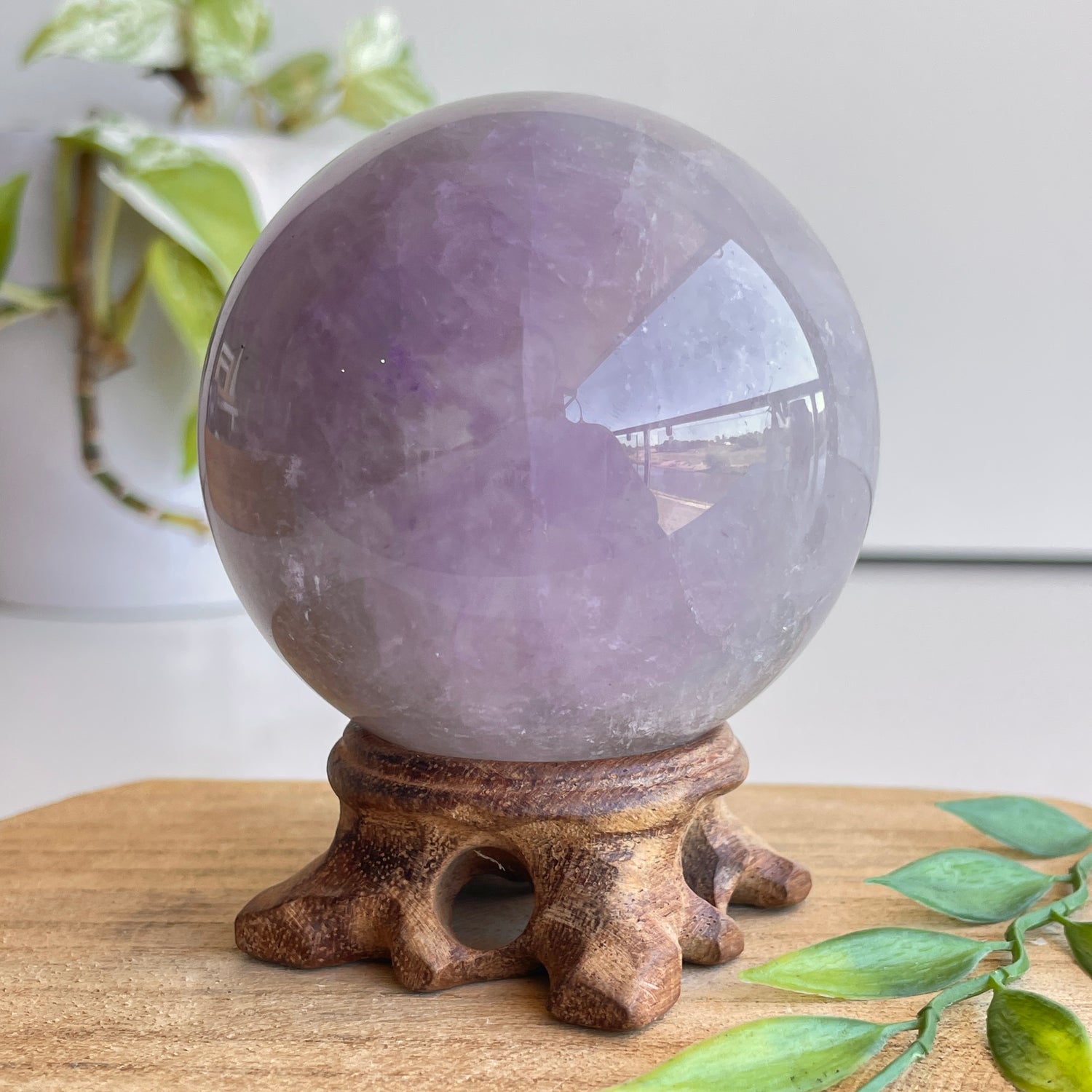 Amethyst Sphere 6.8cm
