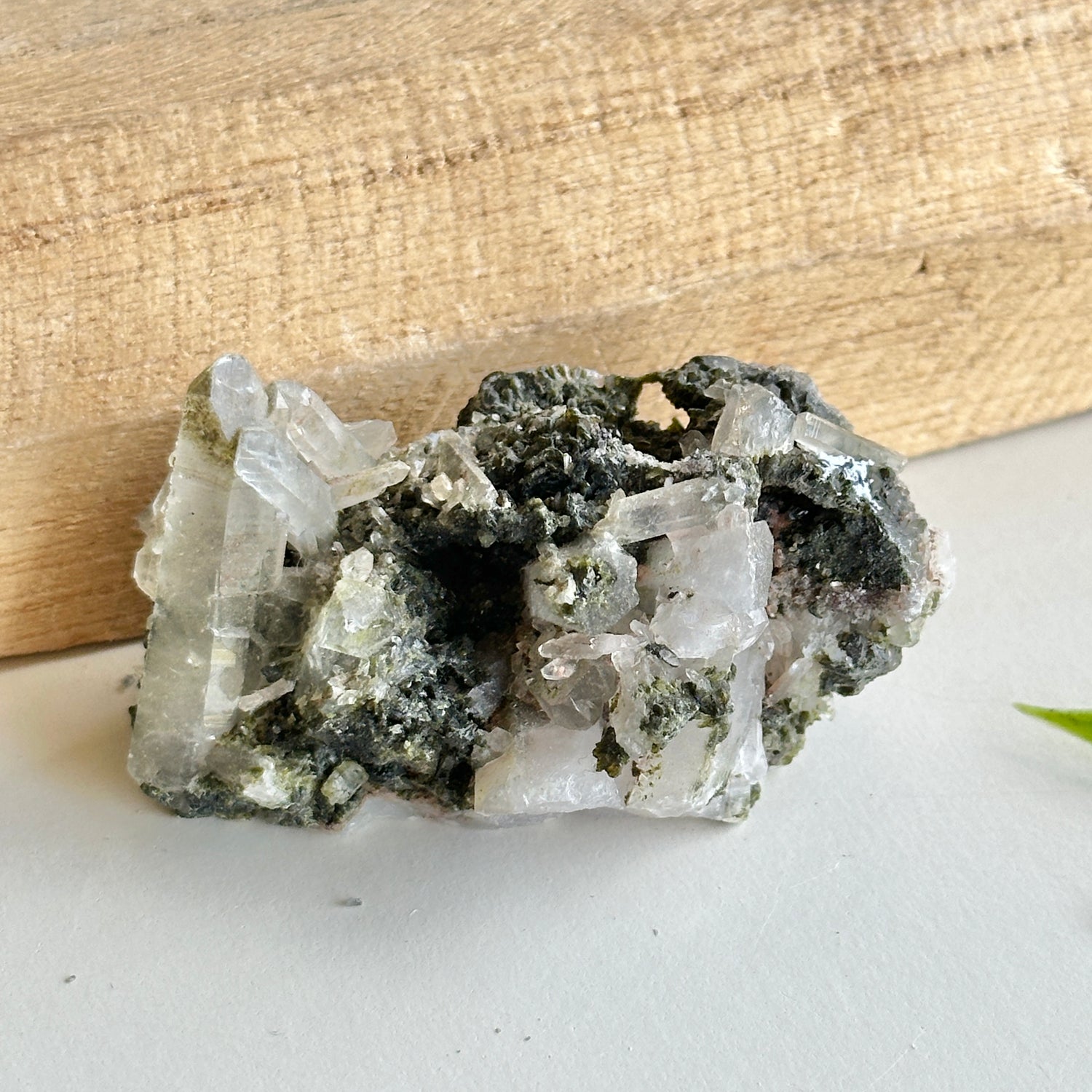 Epidote & Quartz Cluster 42g