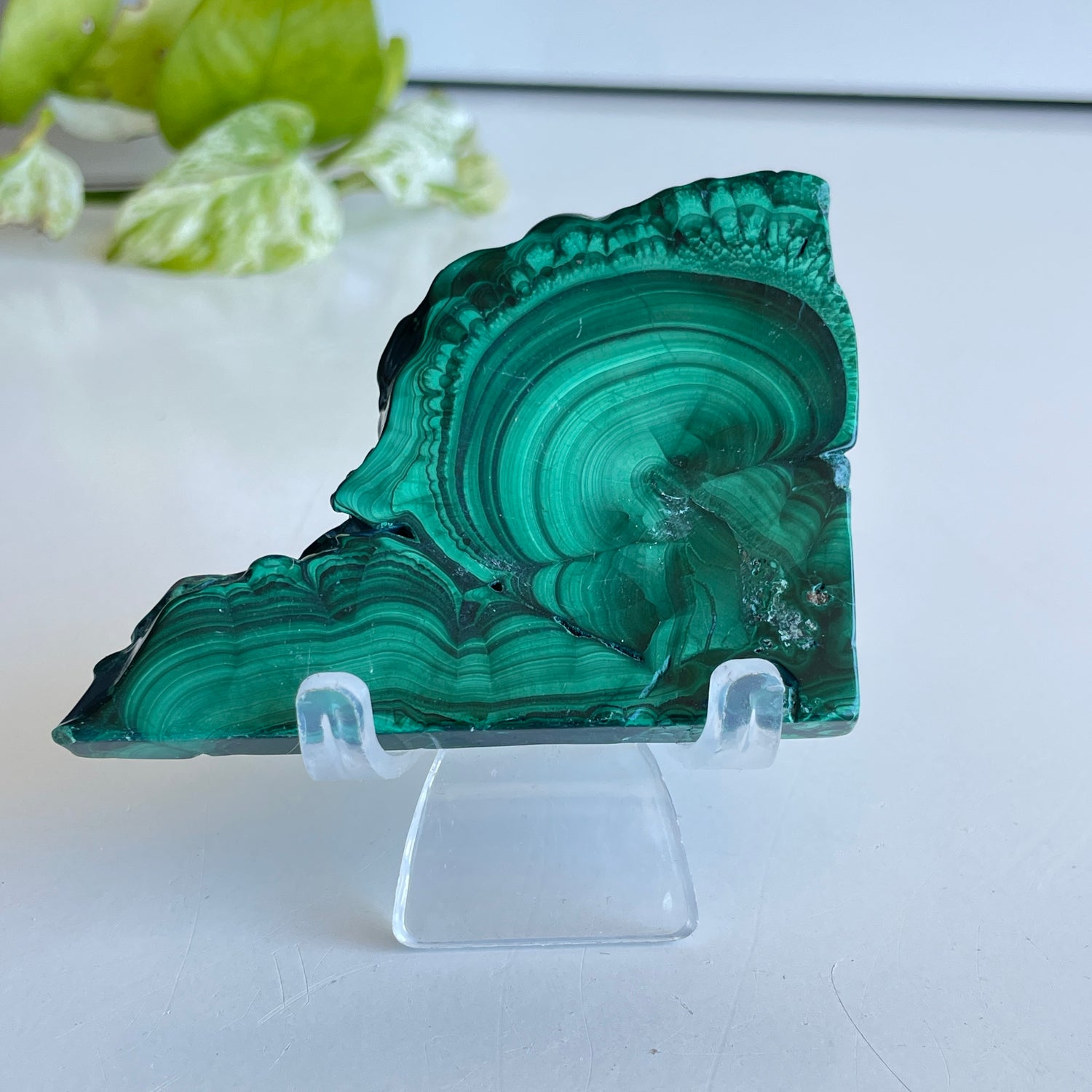 Malachite Slice 88g