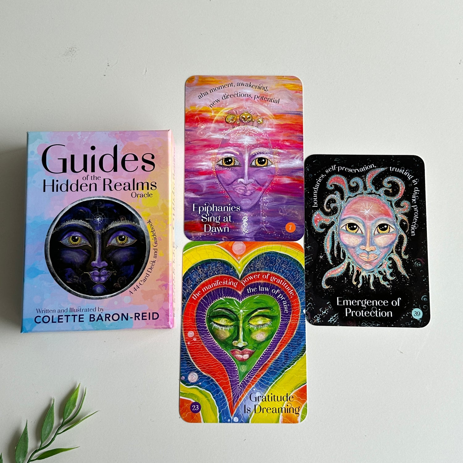 Guides Of The Hidden Realms Oracle Collette Baron Reid