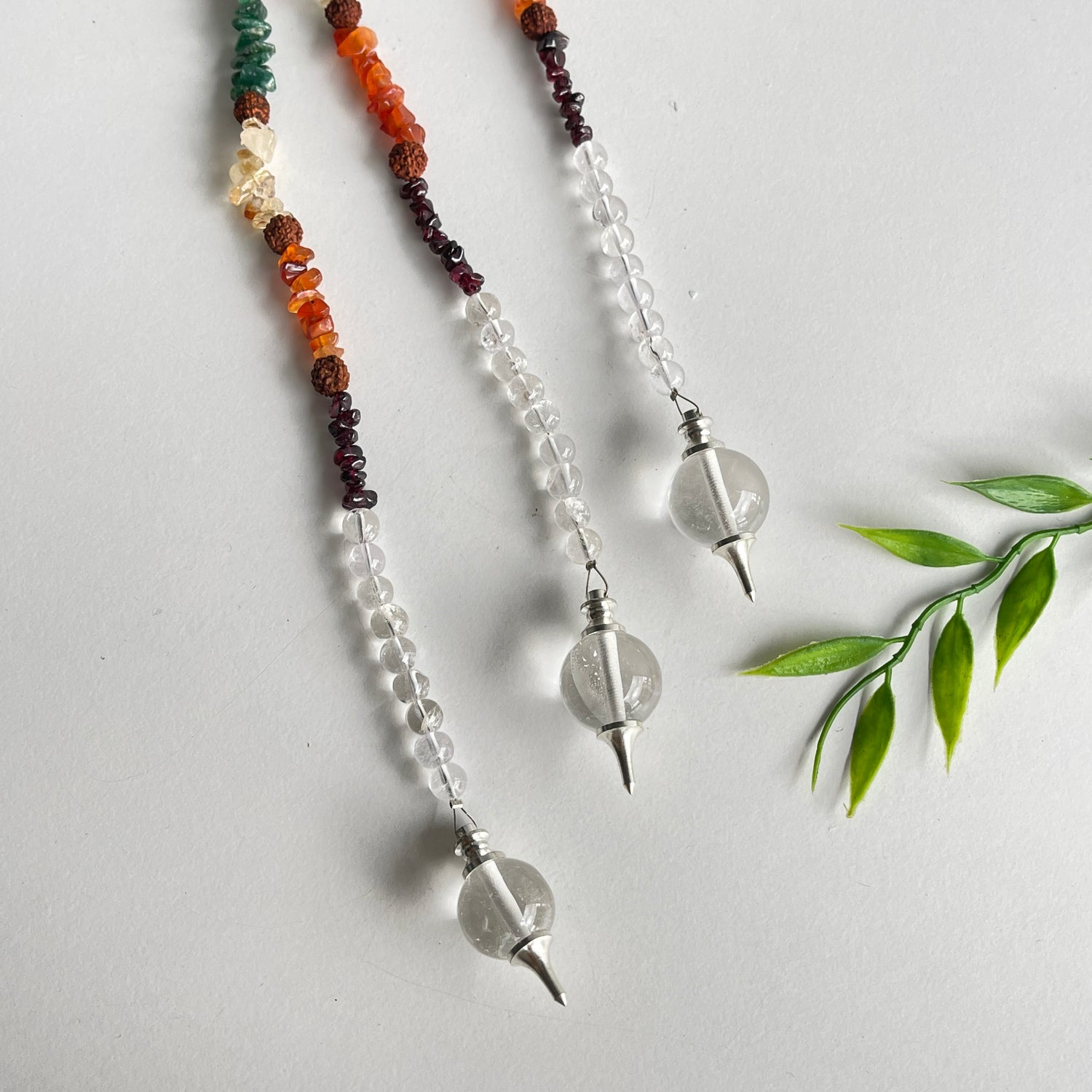 Chakra Chip Crystal Ball Hanging