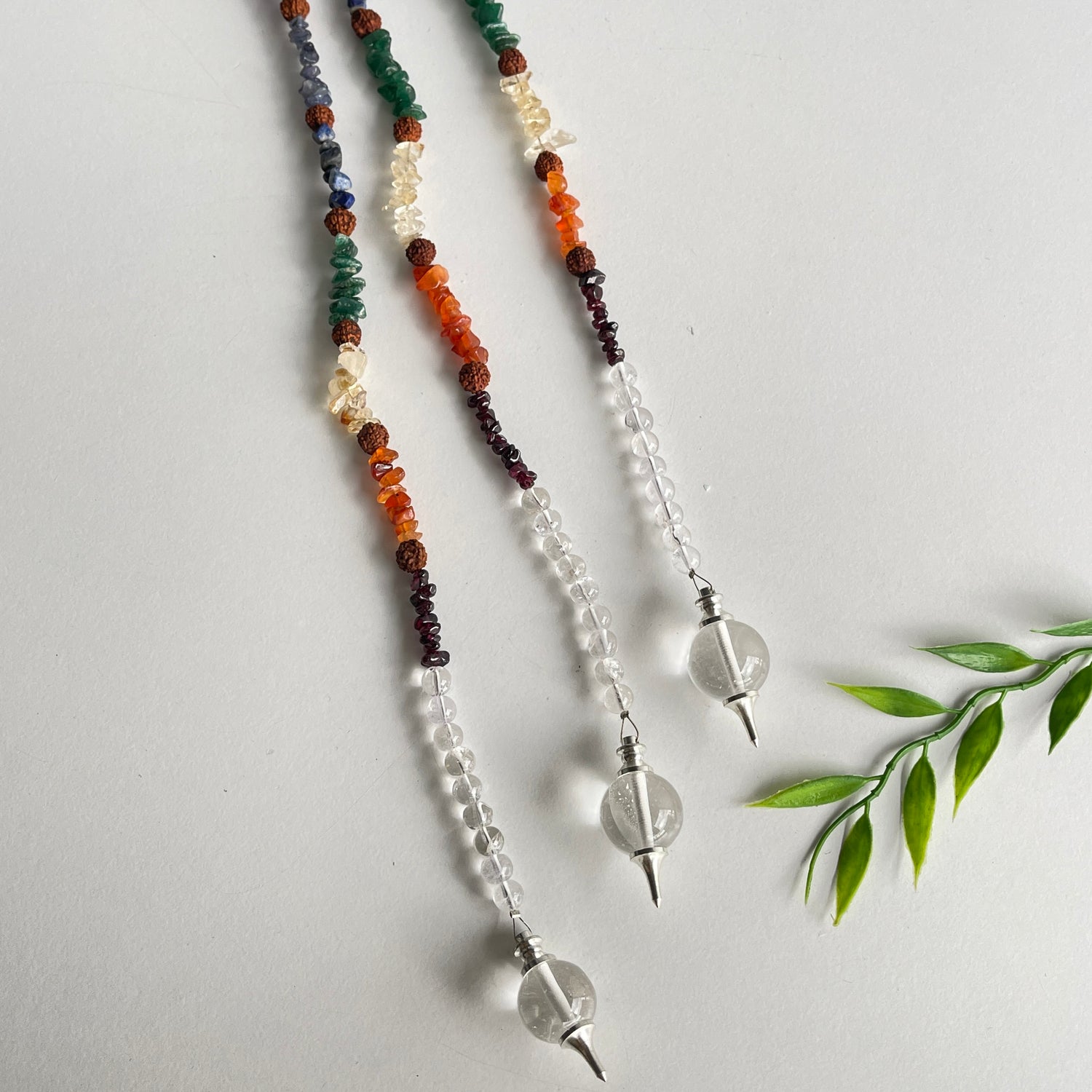 Chakra Chip Crystal Ball Hanging