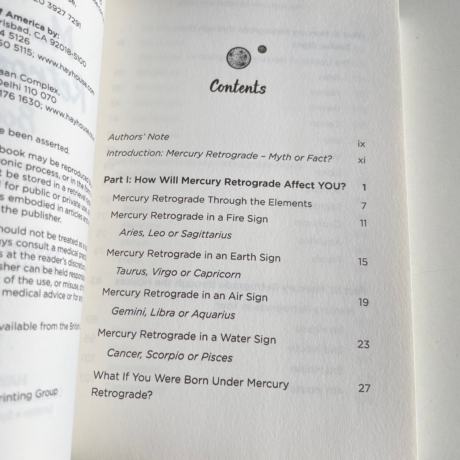 The Mercury Retrograde Book Yasmin Boland
