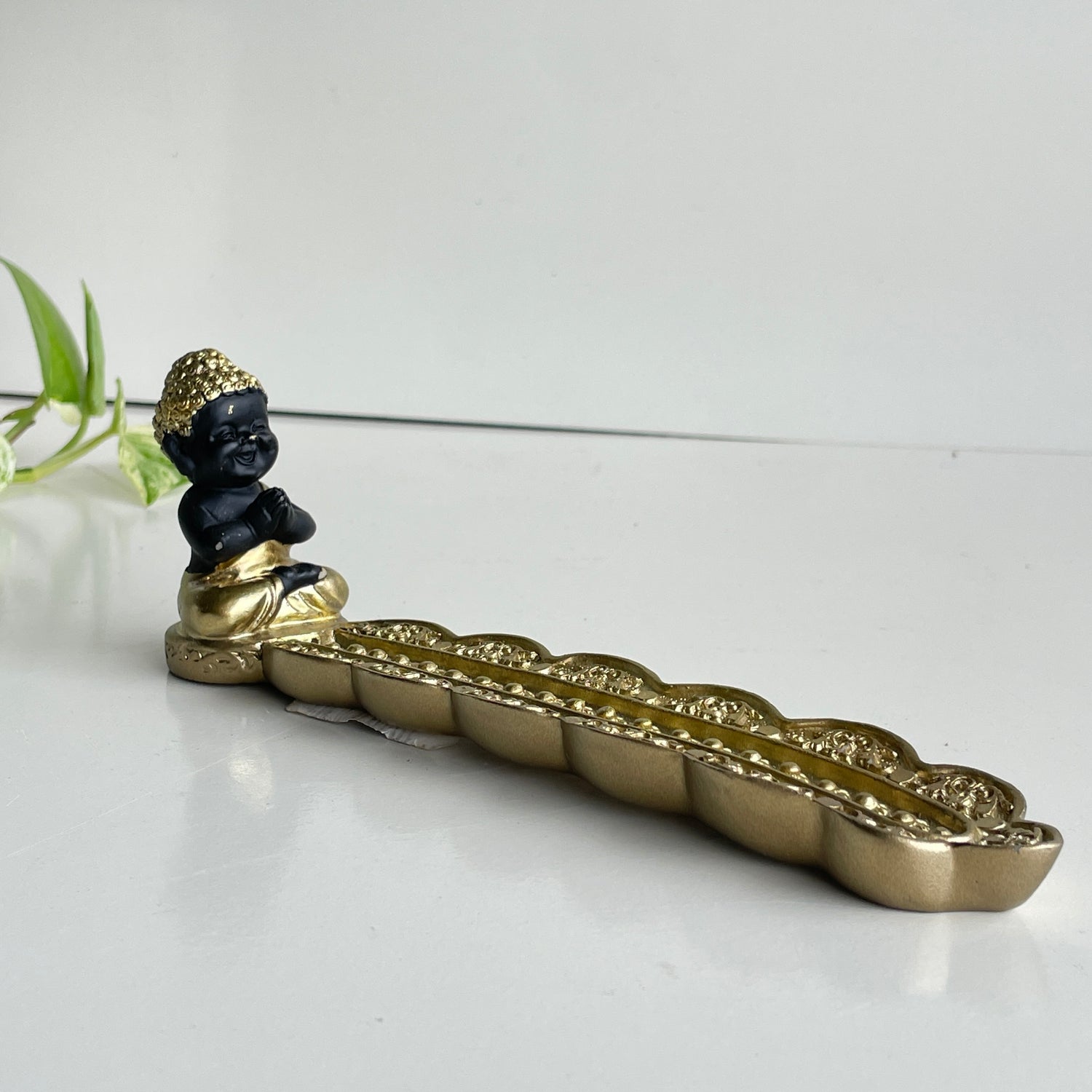 Gold Buddha Incense Burner BUGGHGRI