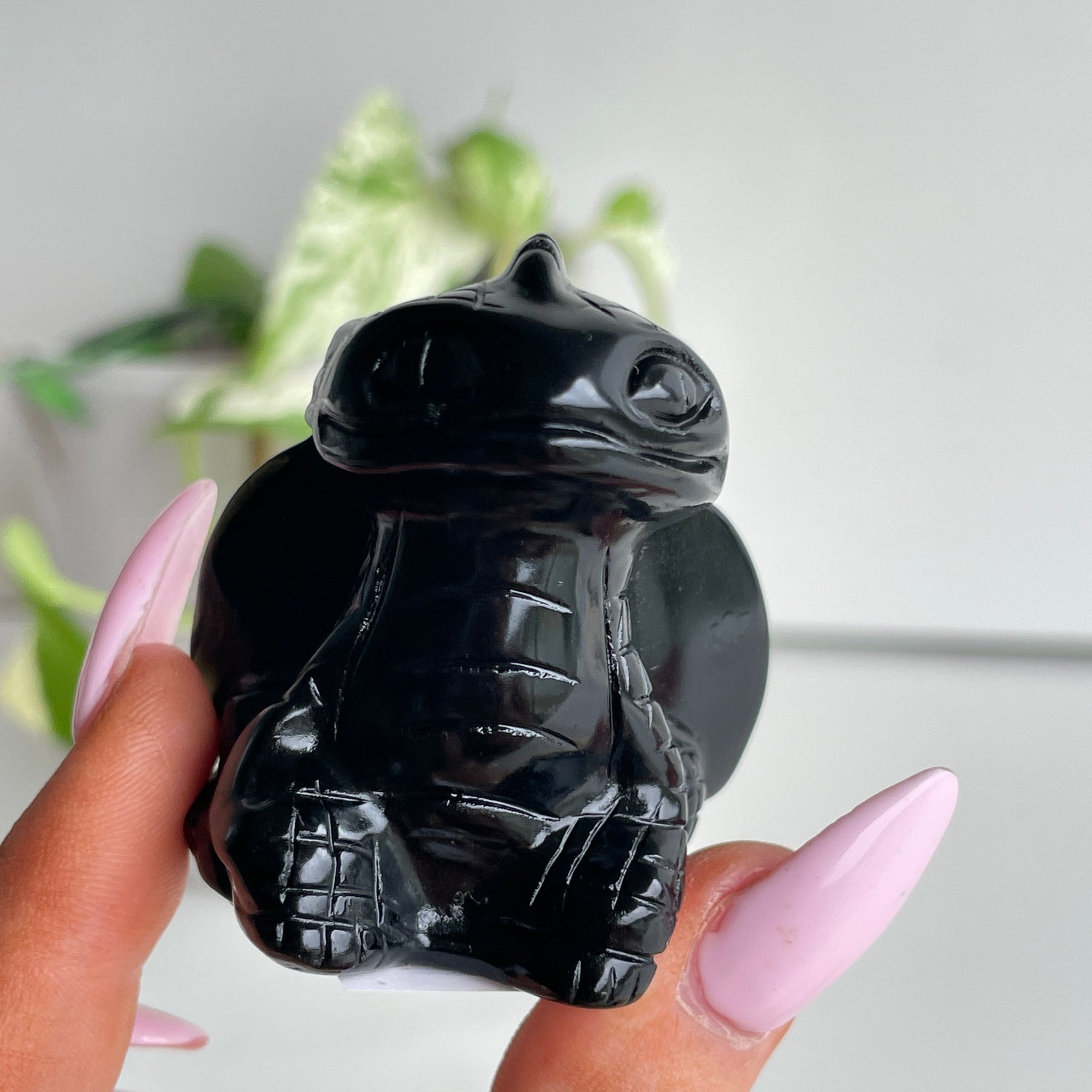 Black Obsidian Toothless 5cm