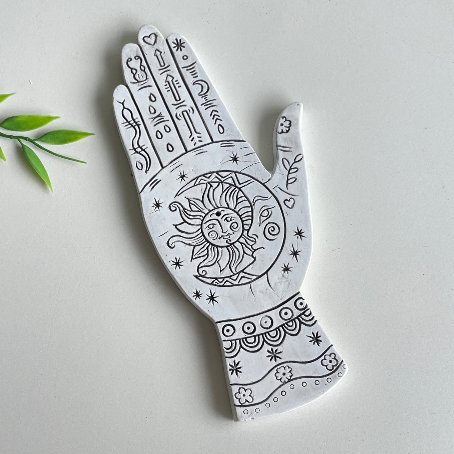 Palm Incense Holder INPALMFL