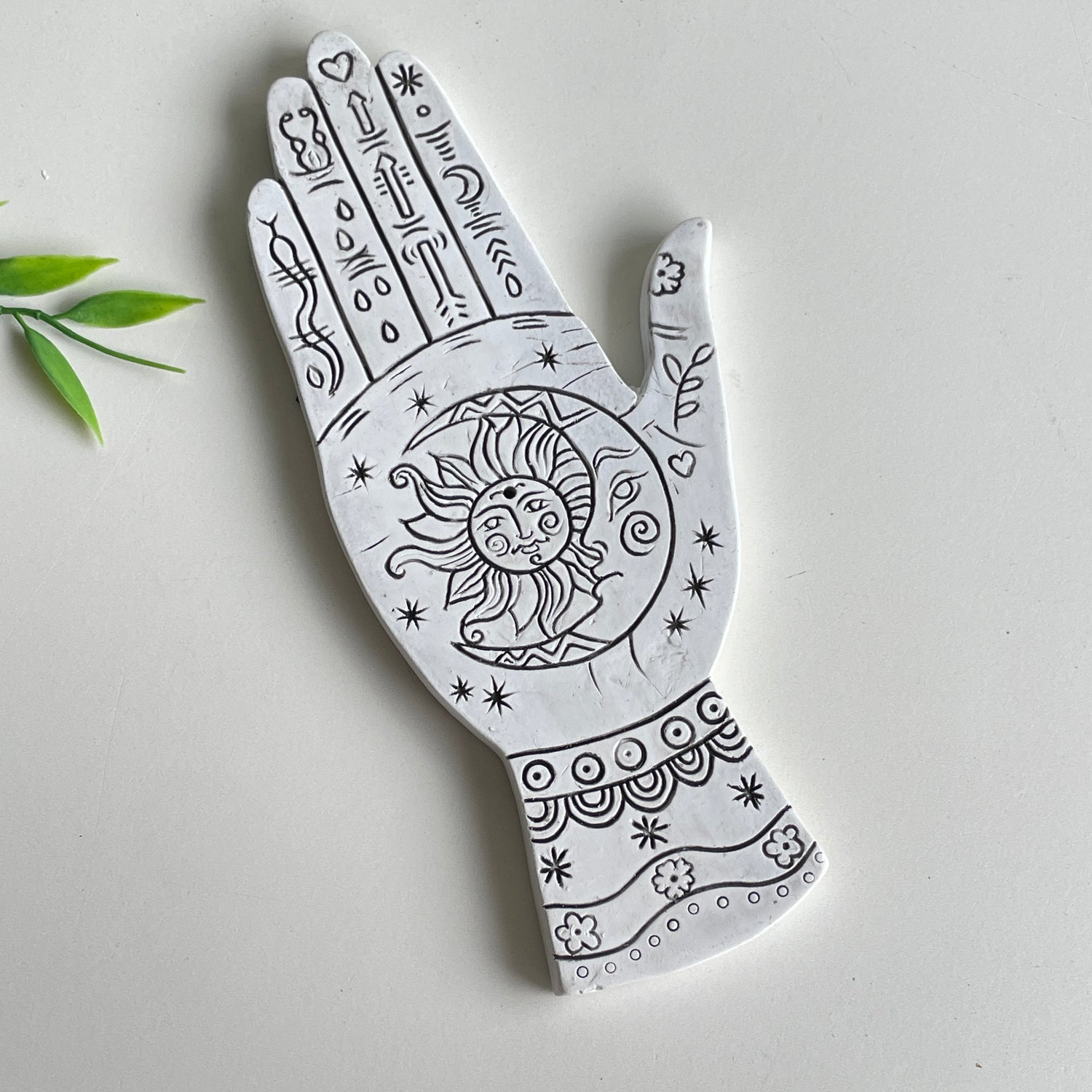 Palm Incense Holder INPALMFL