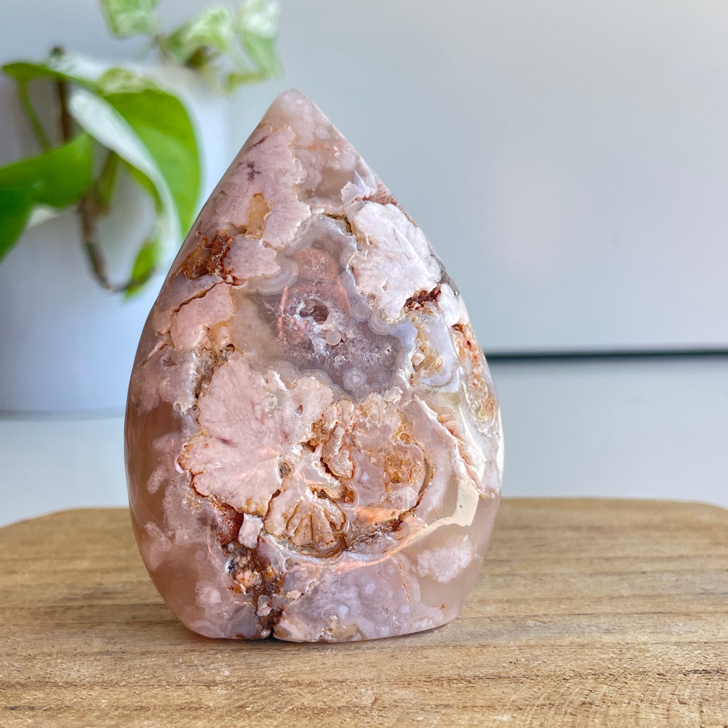 Flower Agate Flame 7.4cm