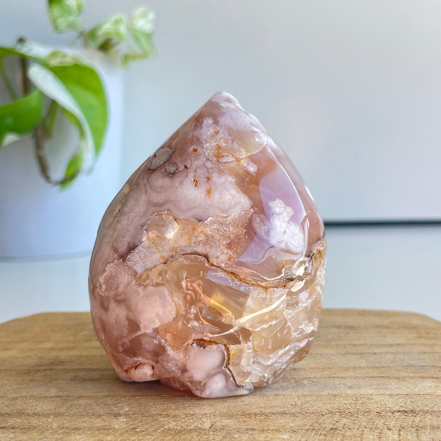 Flower Agate Flame 7.1cm