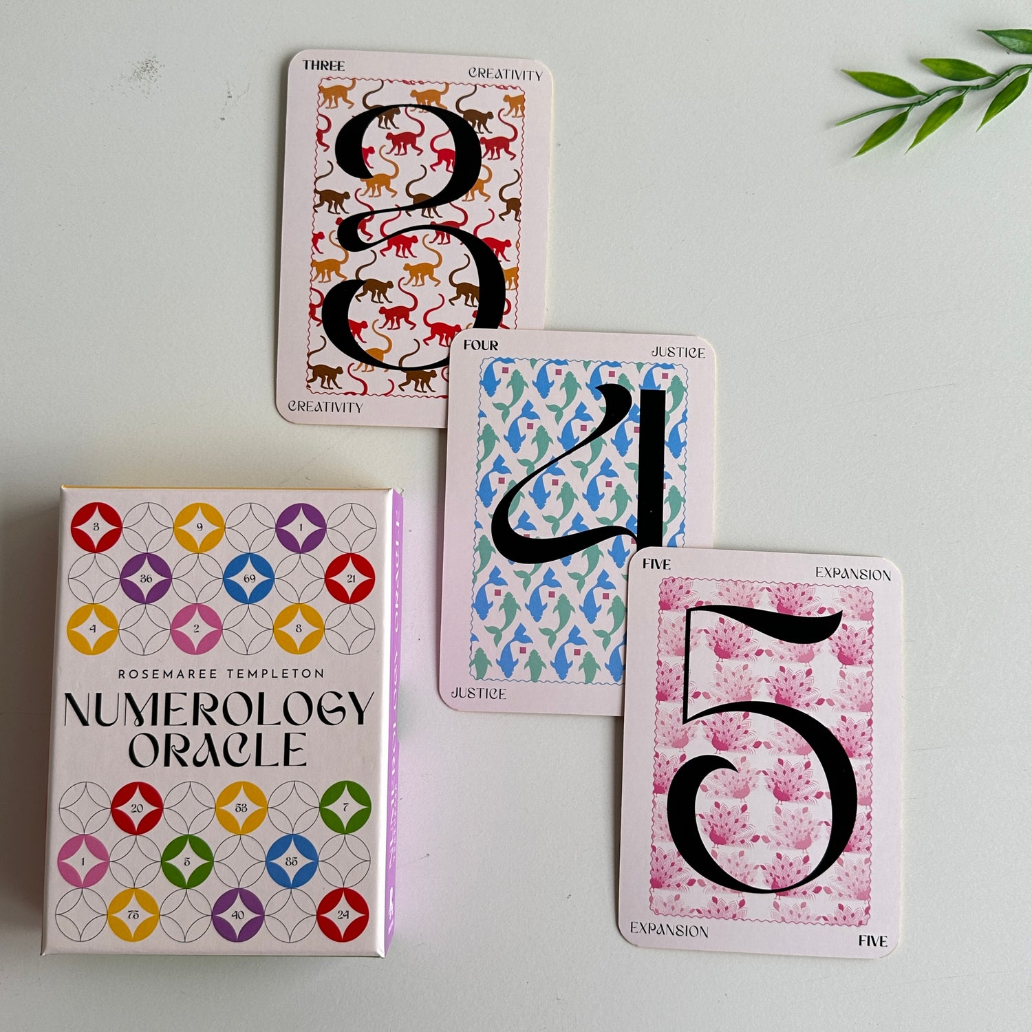 Numerology Oracle Cards Rosemaree Templeton