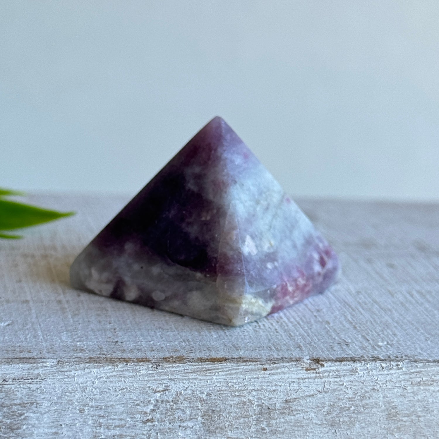 Pink Tourmaline Pyramid 3cm
