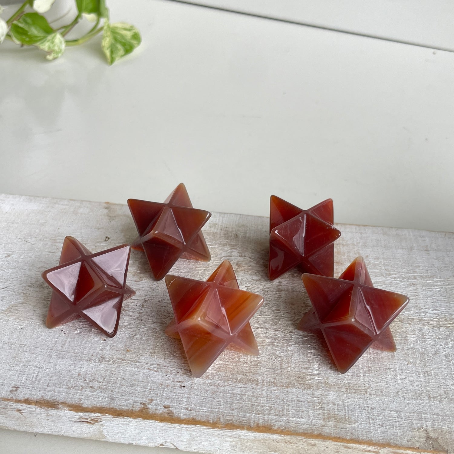 Carnelian 2.5cm Merkaba