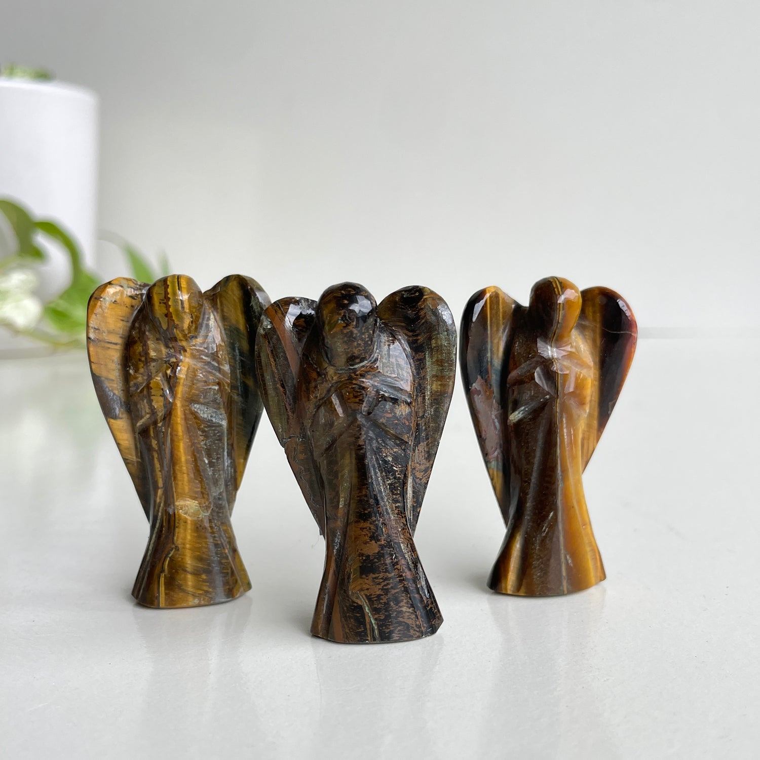 Tigers Eye Angel 5cm