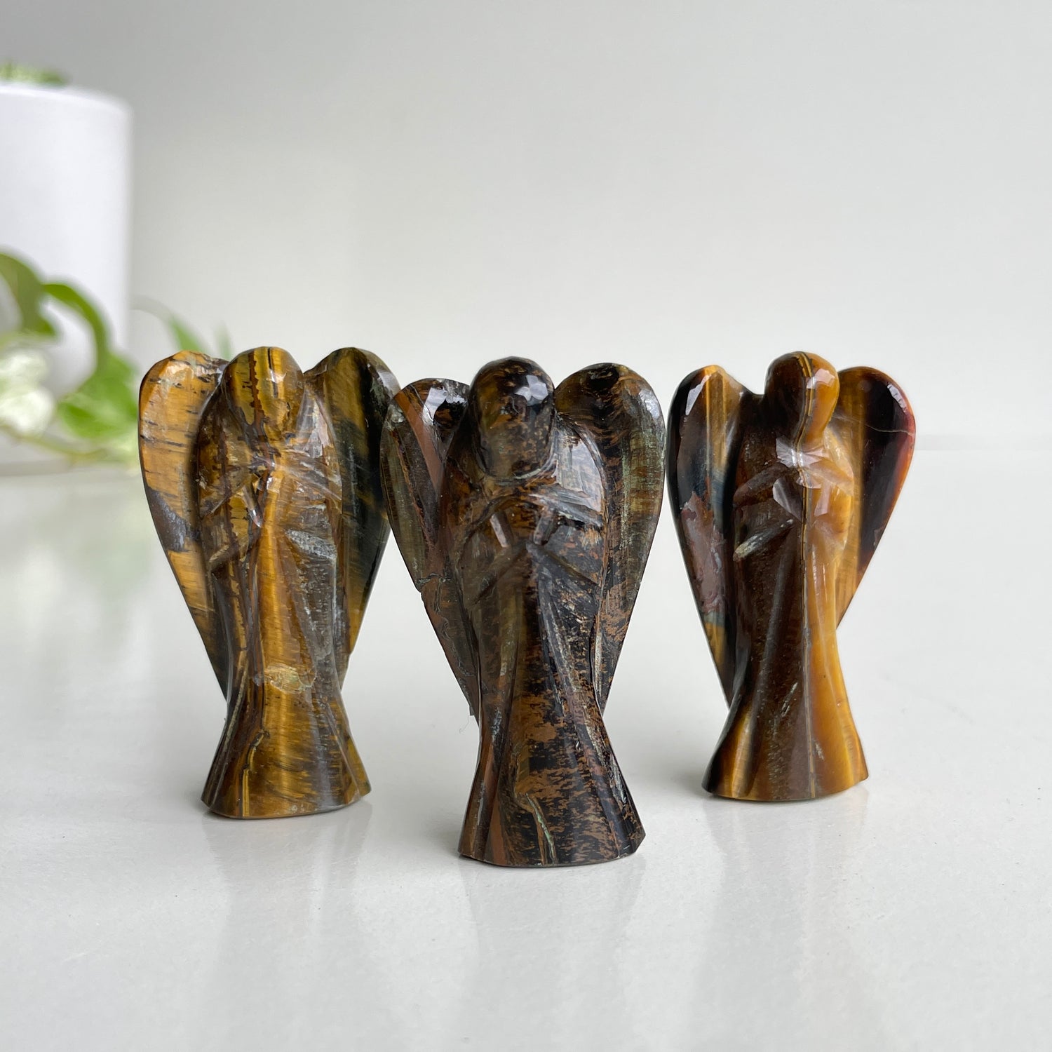 Tigers Eye Angel 5cm
